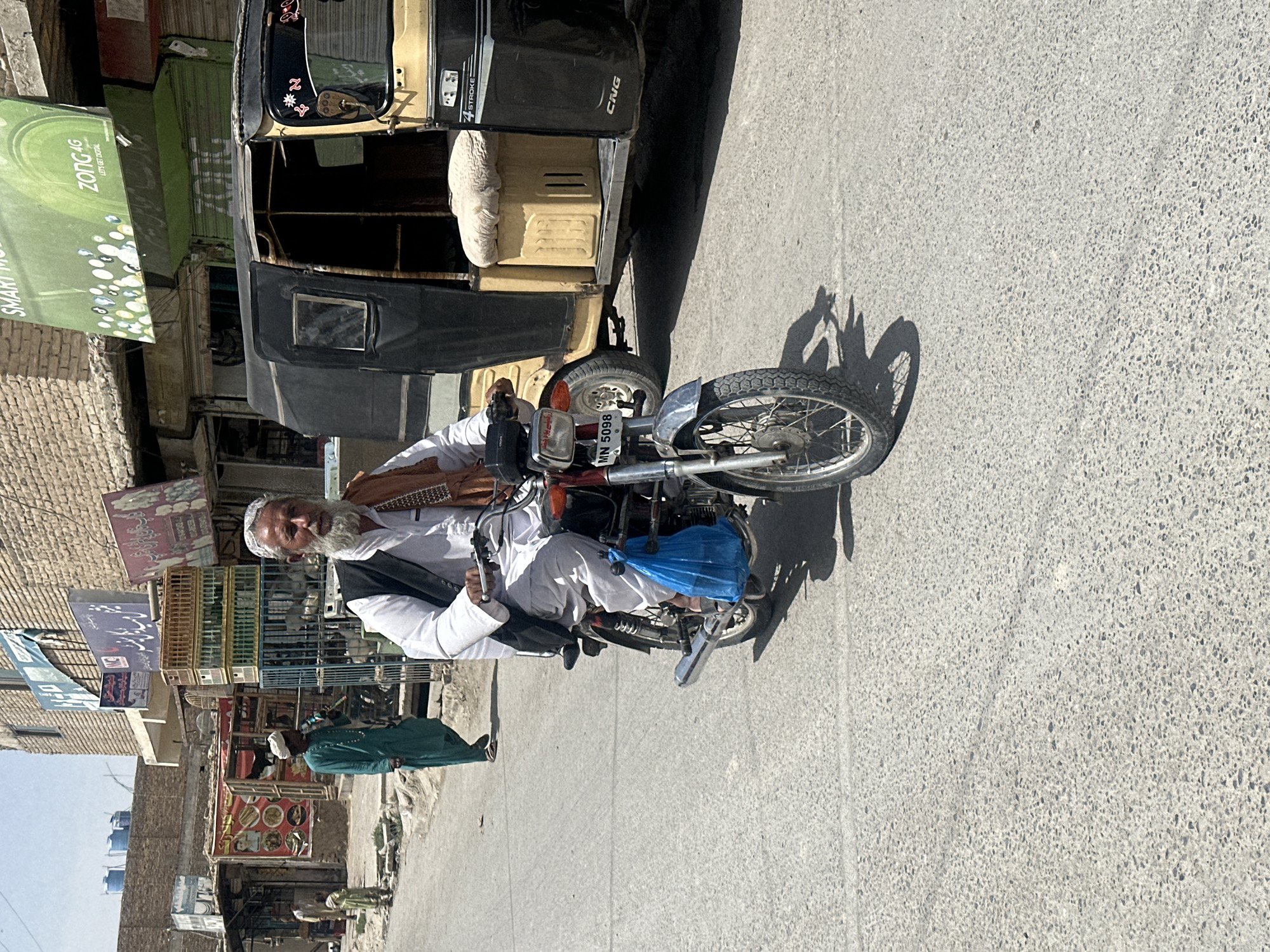 Street scenes from a dusty Quetta neighborhood, June 2026