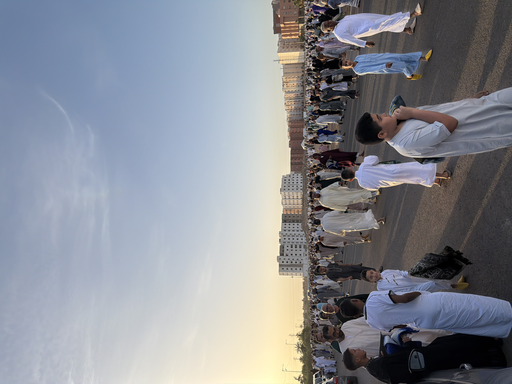 Morning prayer gathering draws large crowd in Marrakesh