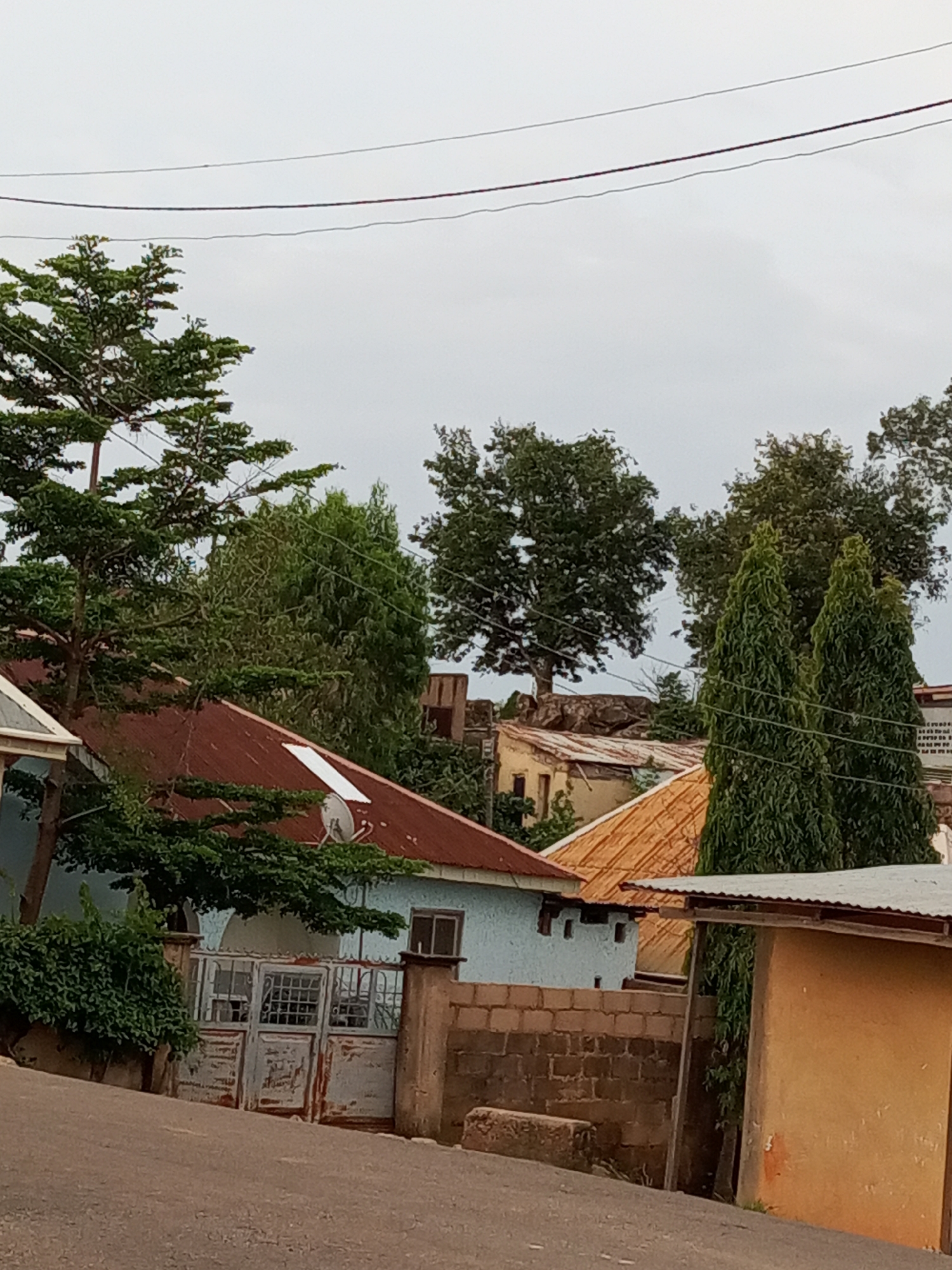 Everyday life on the streets of Gura Top, Nigeria