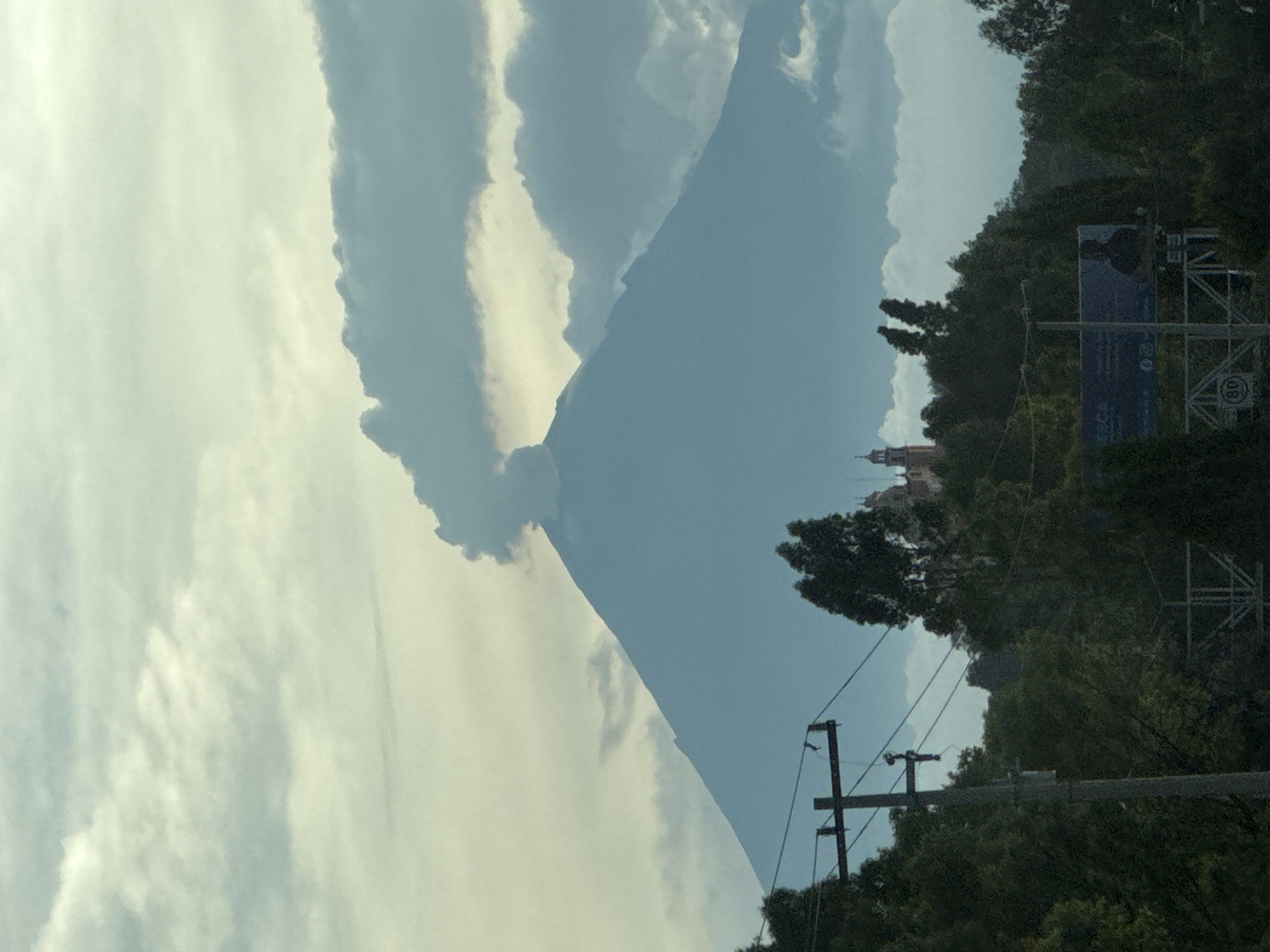 Evening landscape photography session documented in San Andrés Cholula