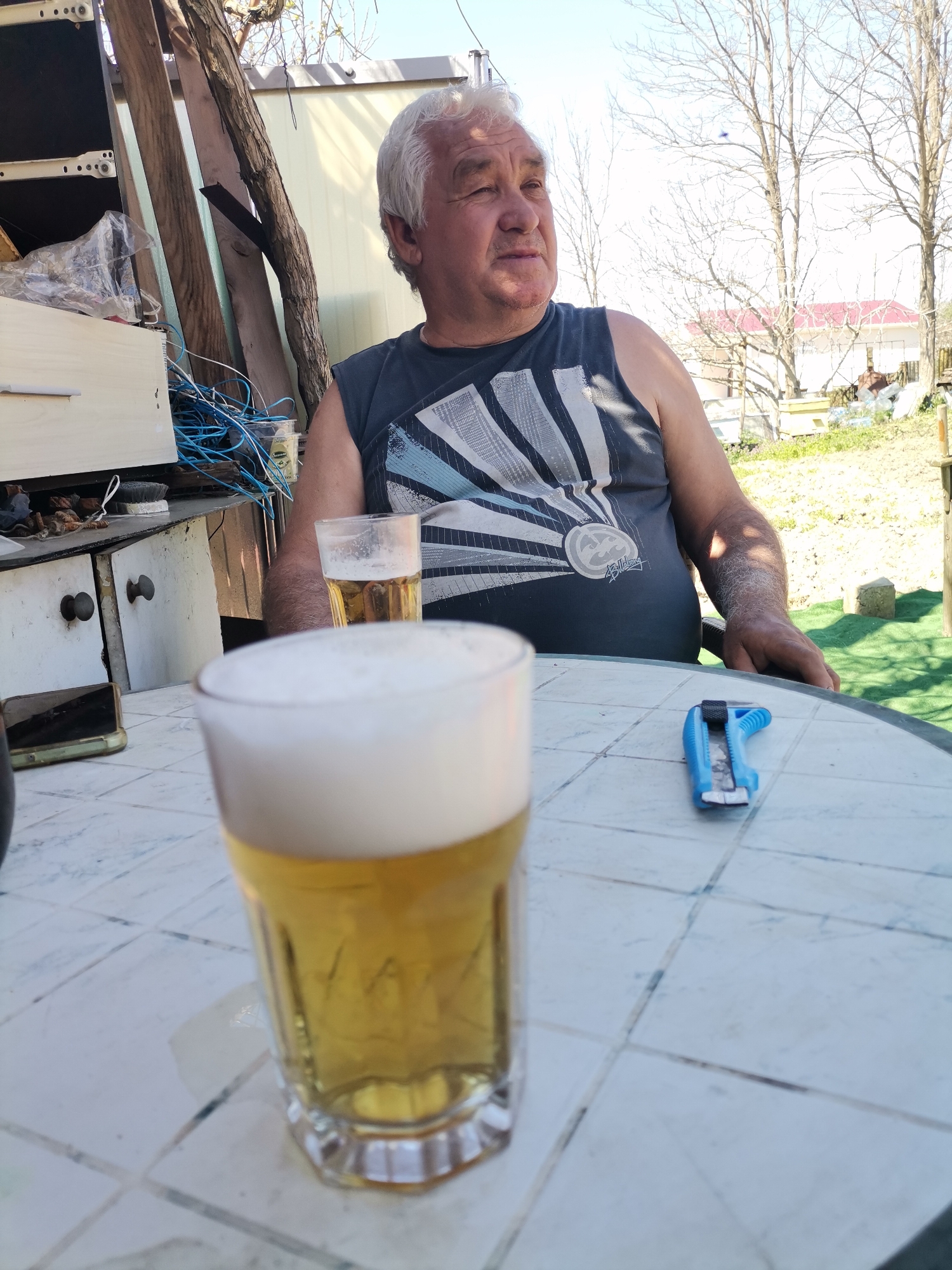Quiet morning scenes documented in Bulgarian village