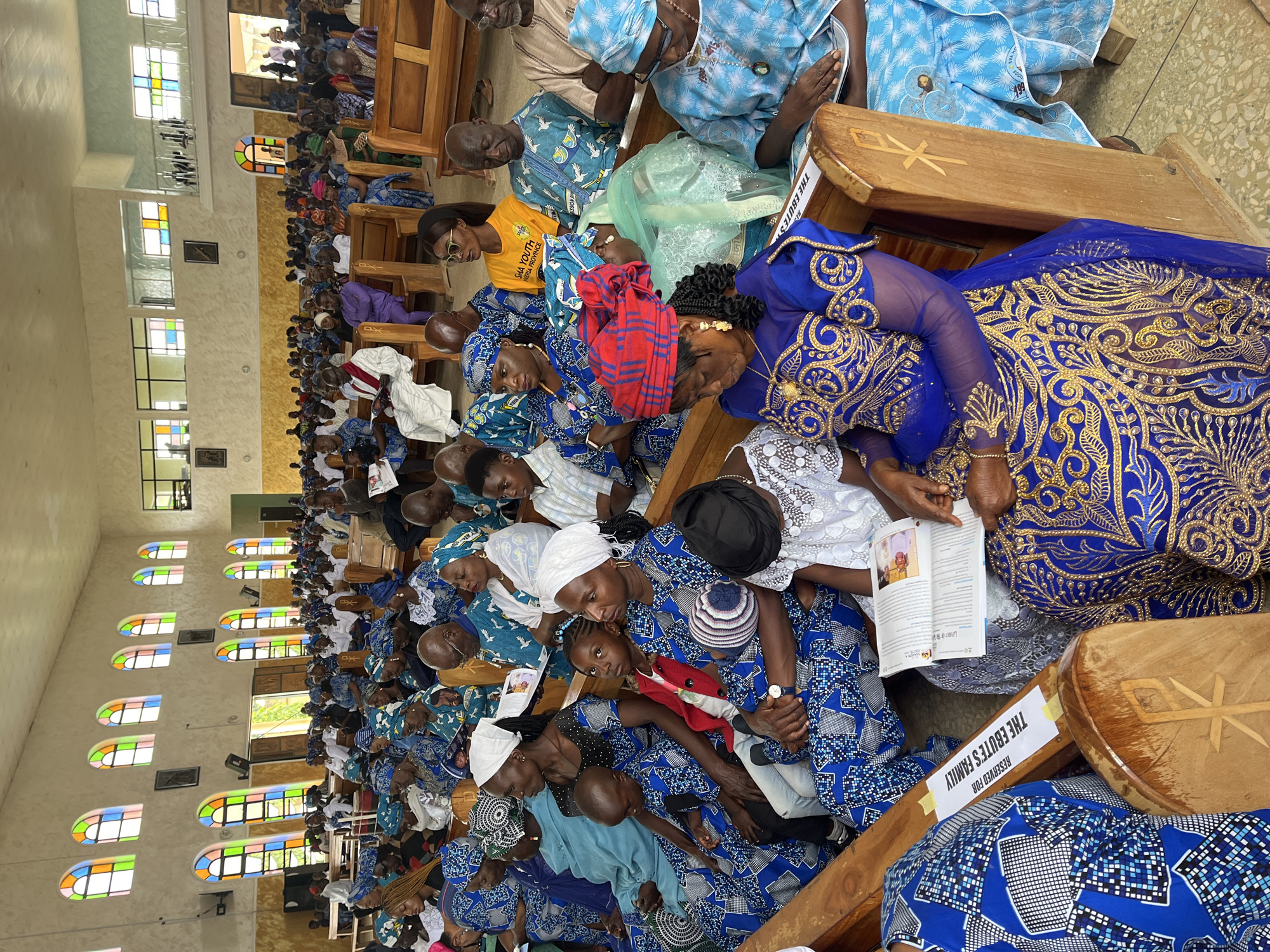 Church service in full swing in Vom, Nigeria