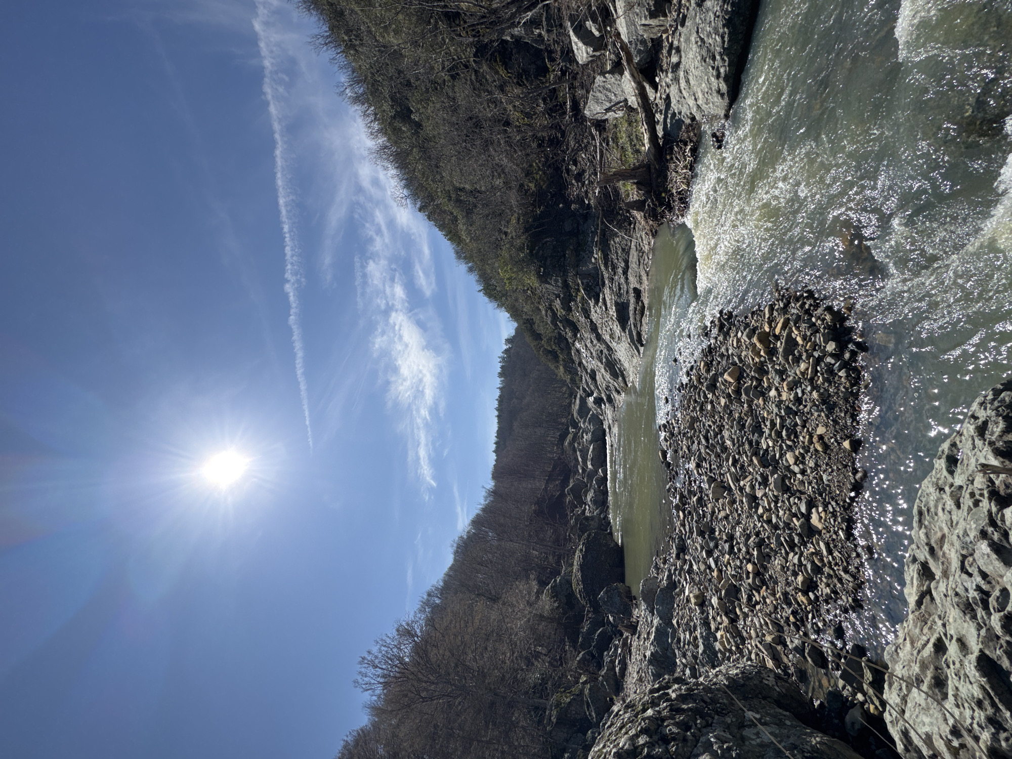 Solo hiker camps and cooks along Bulgarian river valley