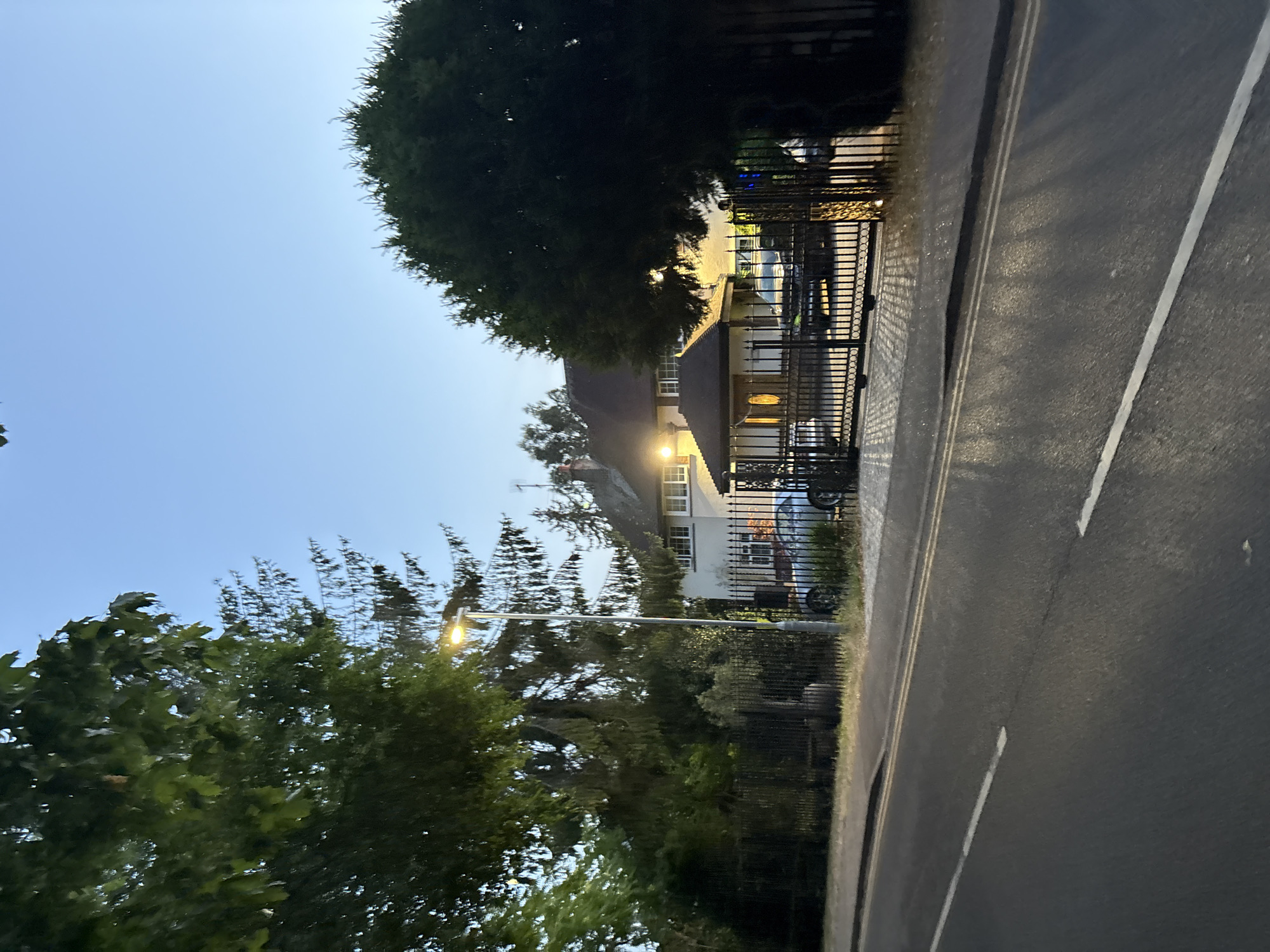 Evening stroll along Springfield Road, Chelmsford