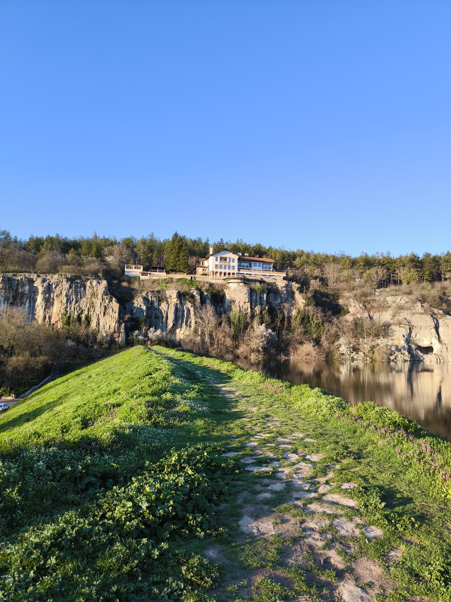 Clear day landscape captured in Pleven, Bulgaria
