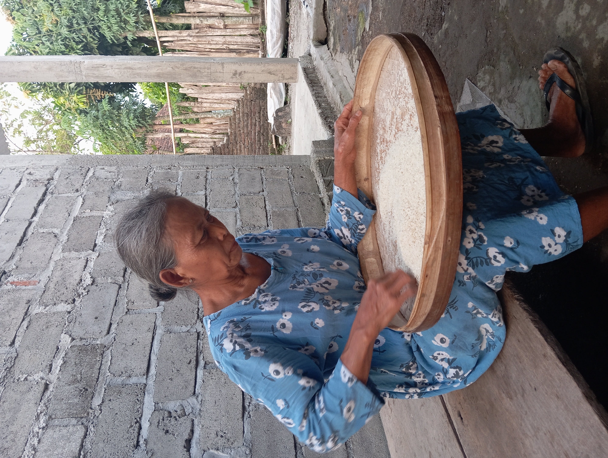 Quiet household moments in Baron, Indonesia