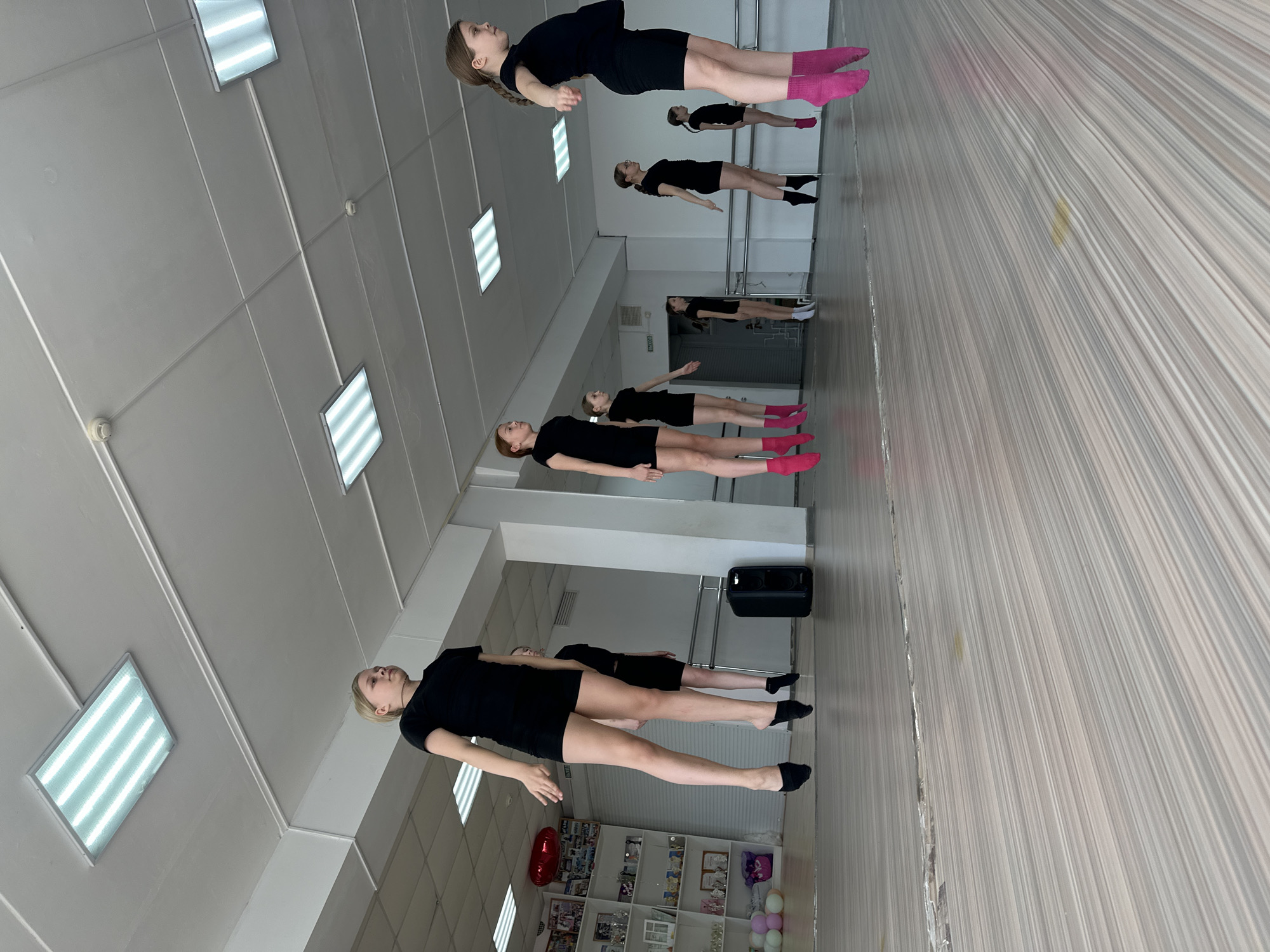 Dance class in session at Votkinsk studio