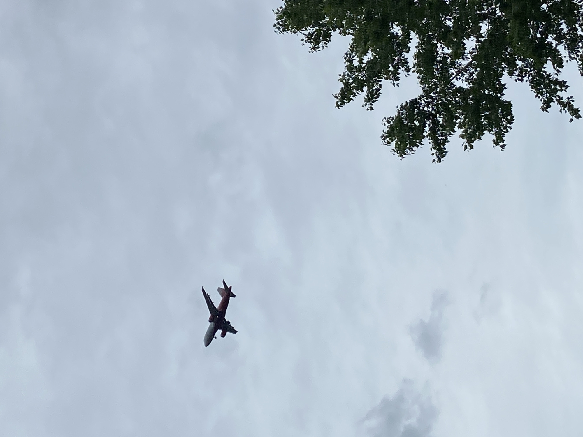 Aircraft spotted over Tyumen as child plays with dollhouse