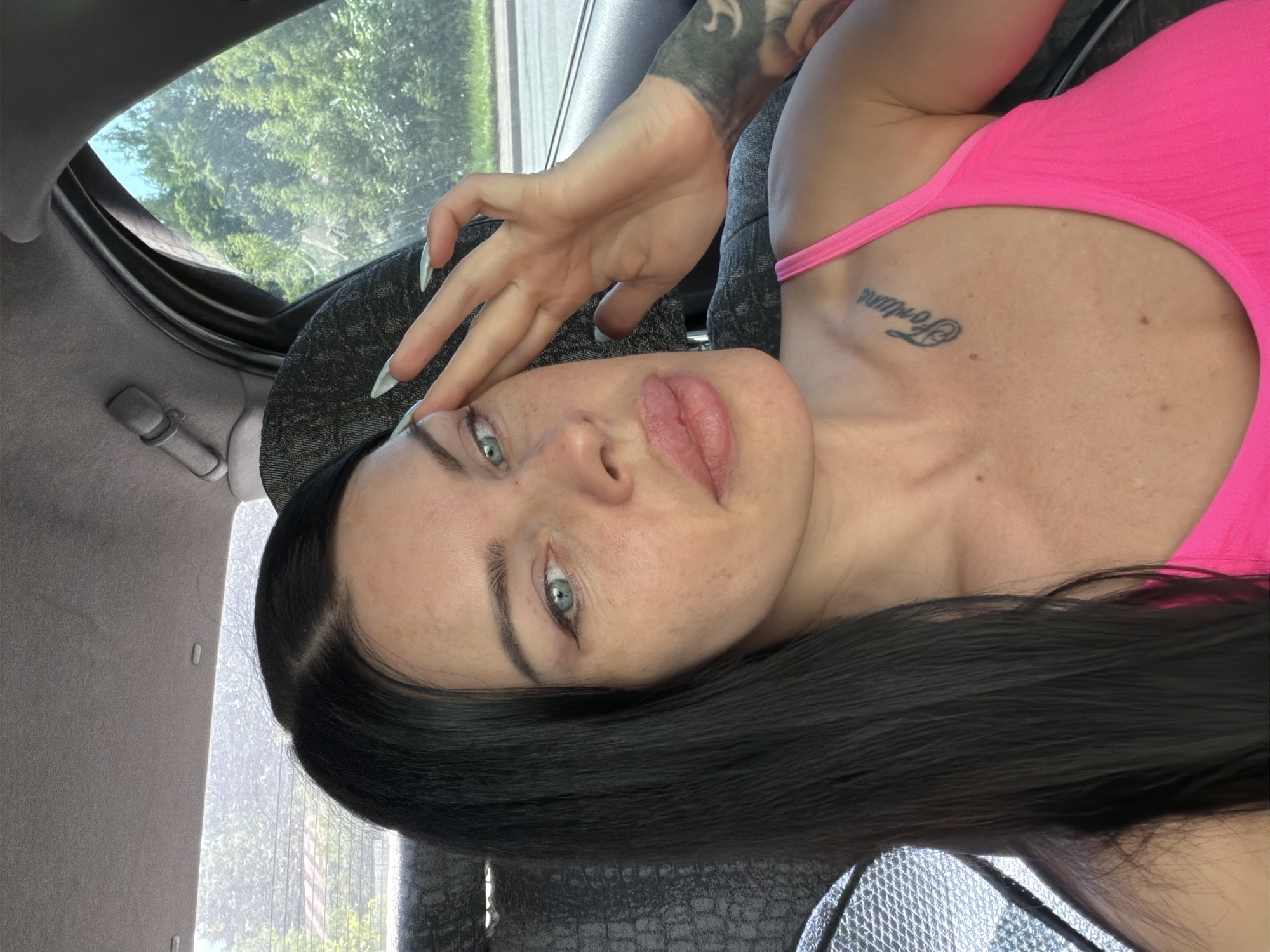 Candid in-car moments captured in Ufa, Russia