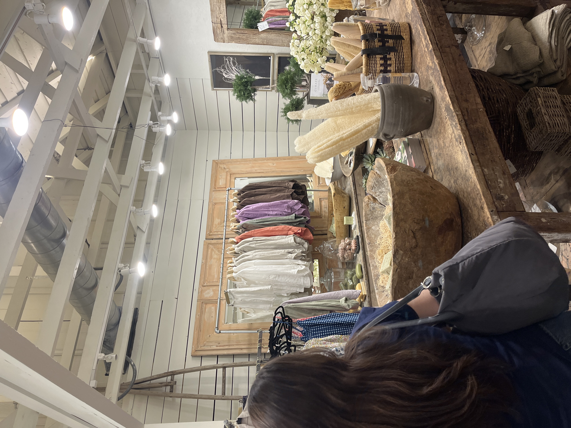 Boutique interior documented in Fredericksburg retail district
