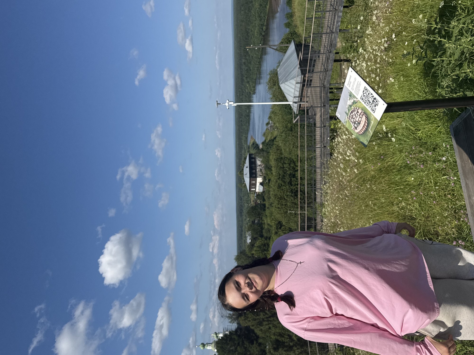 Summer morning exploring Cherdyn's historic hilltop and river views