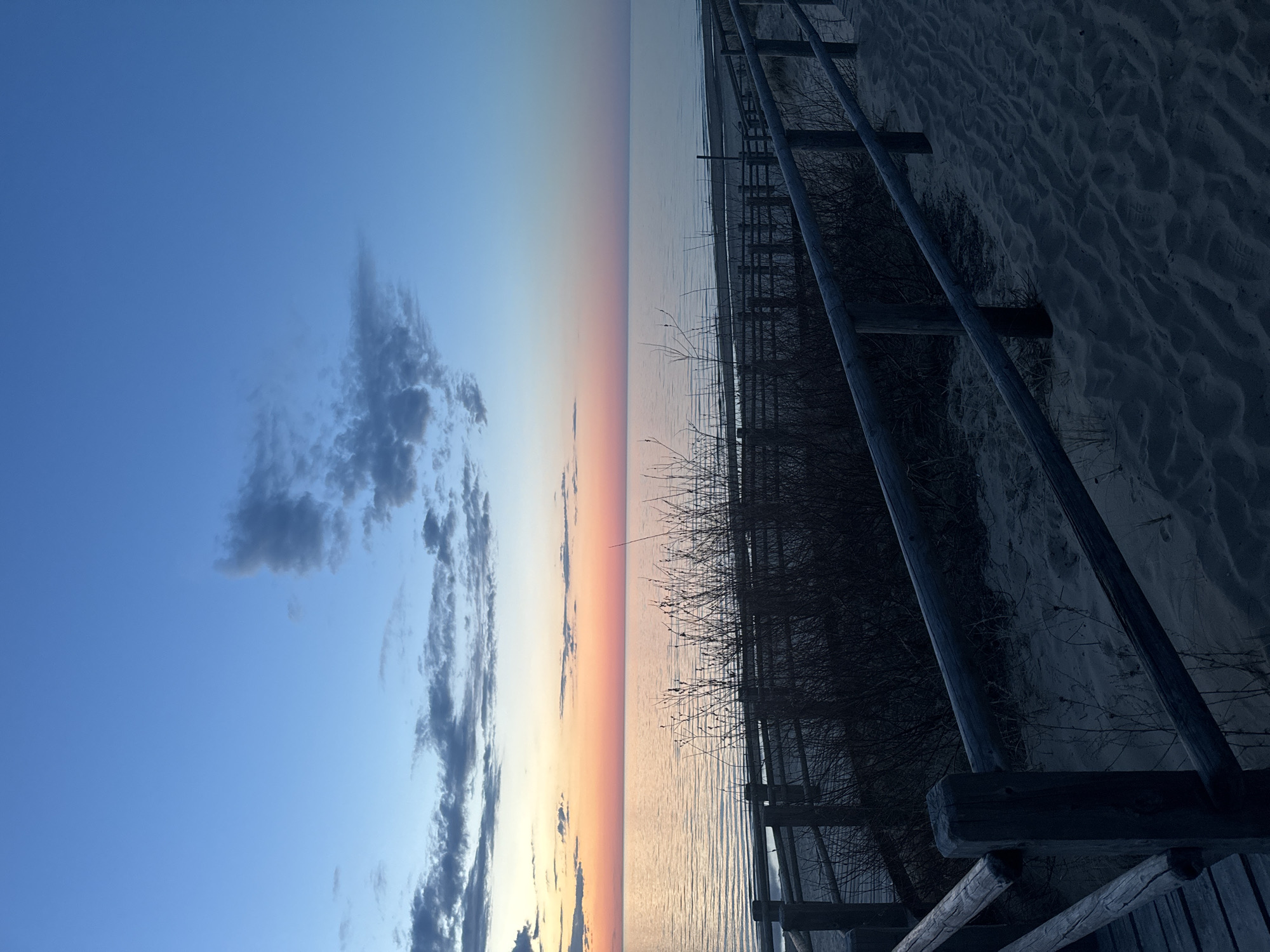 Evening beach scene documented in Carnikava, Latvia