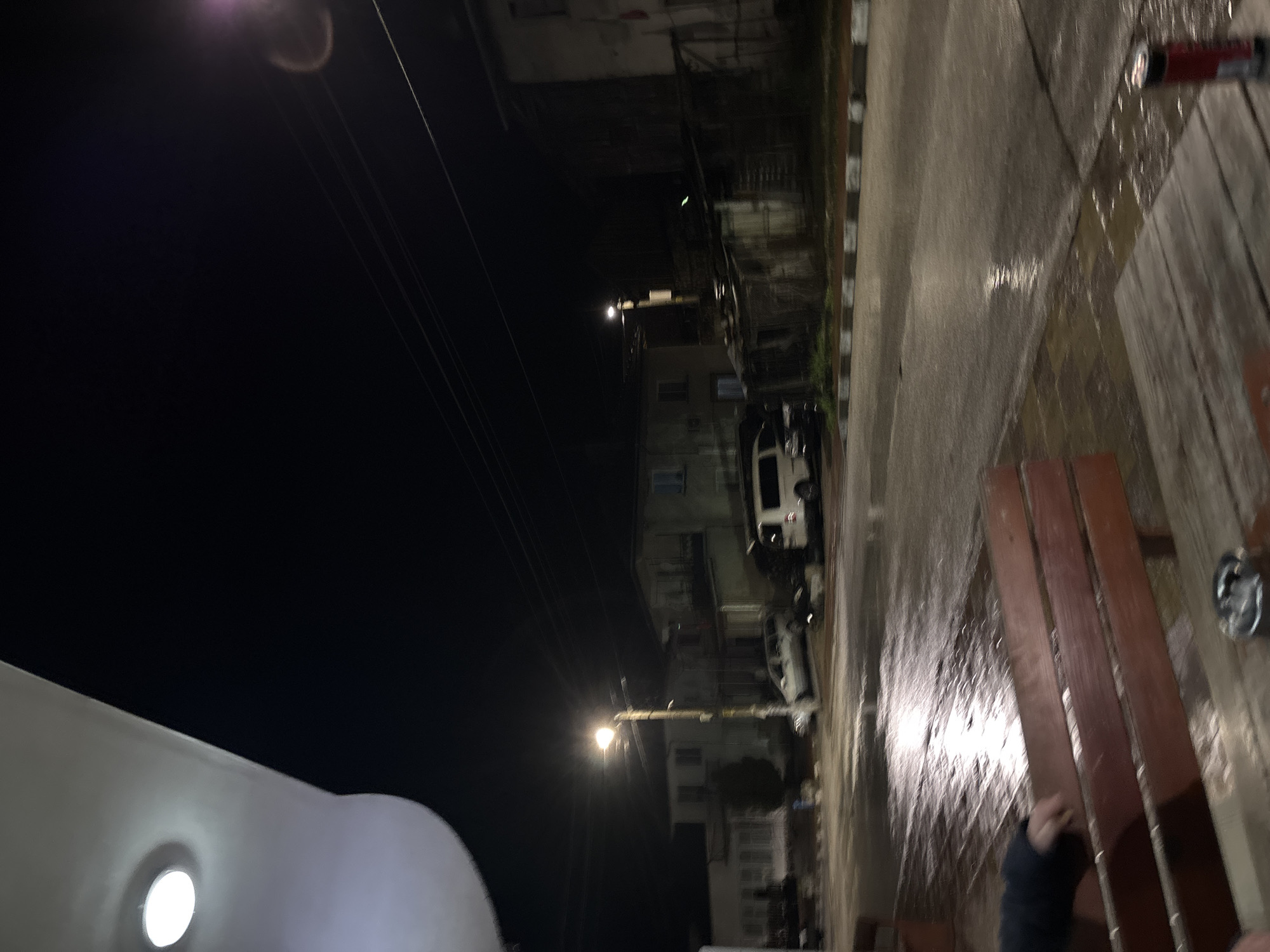 Evening street scene and TV viewing in Grohotno Bulgaria