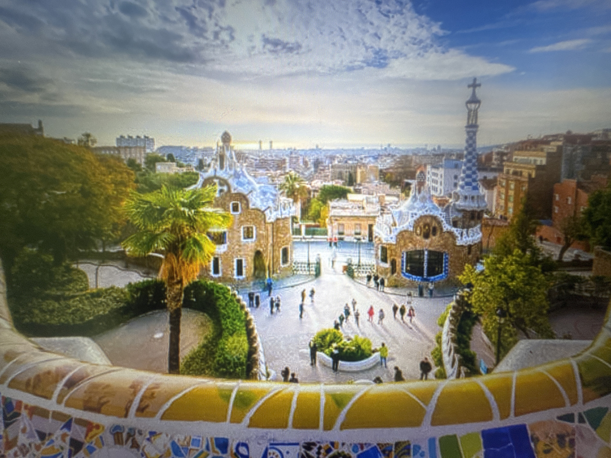 European landmark photos logged from a Kazakhstan location