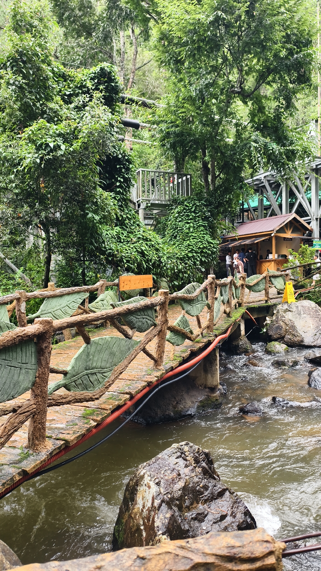 Exploring Datanla Waterfall's trails, sculptures, and streams in Da Lat