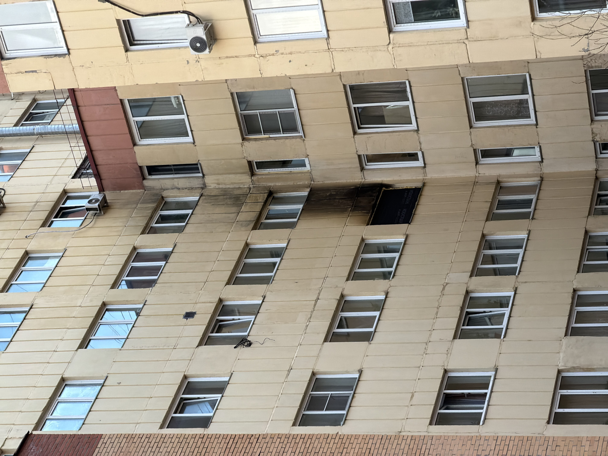 Street scenes documented in Krasnoyarsk featuring buildings, inflatable chef