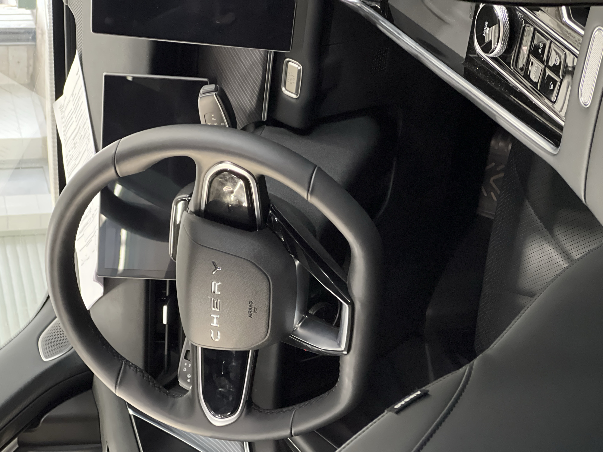 Vehicle interior documented in Izhevsk, Russia