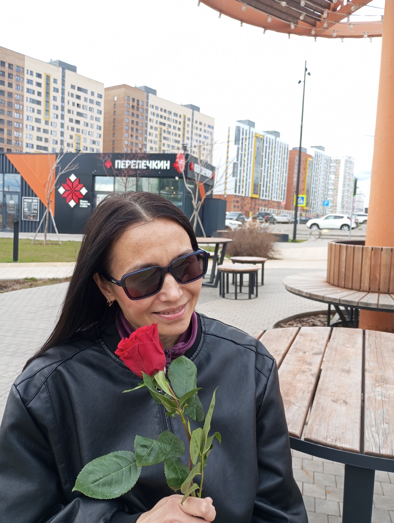 Spring portraits captured across two Russian cities on May Day