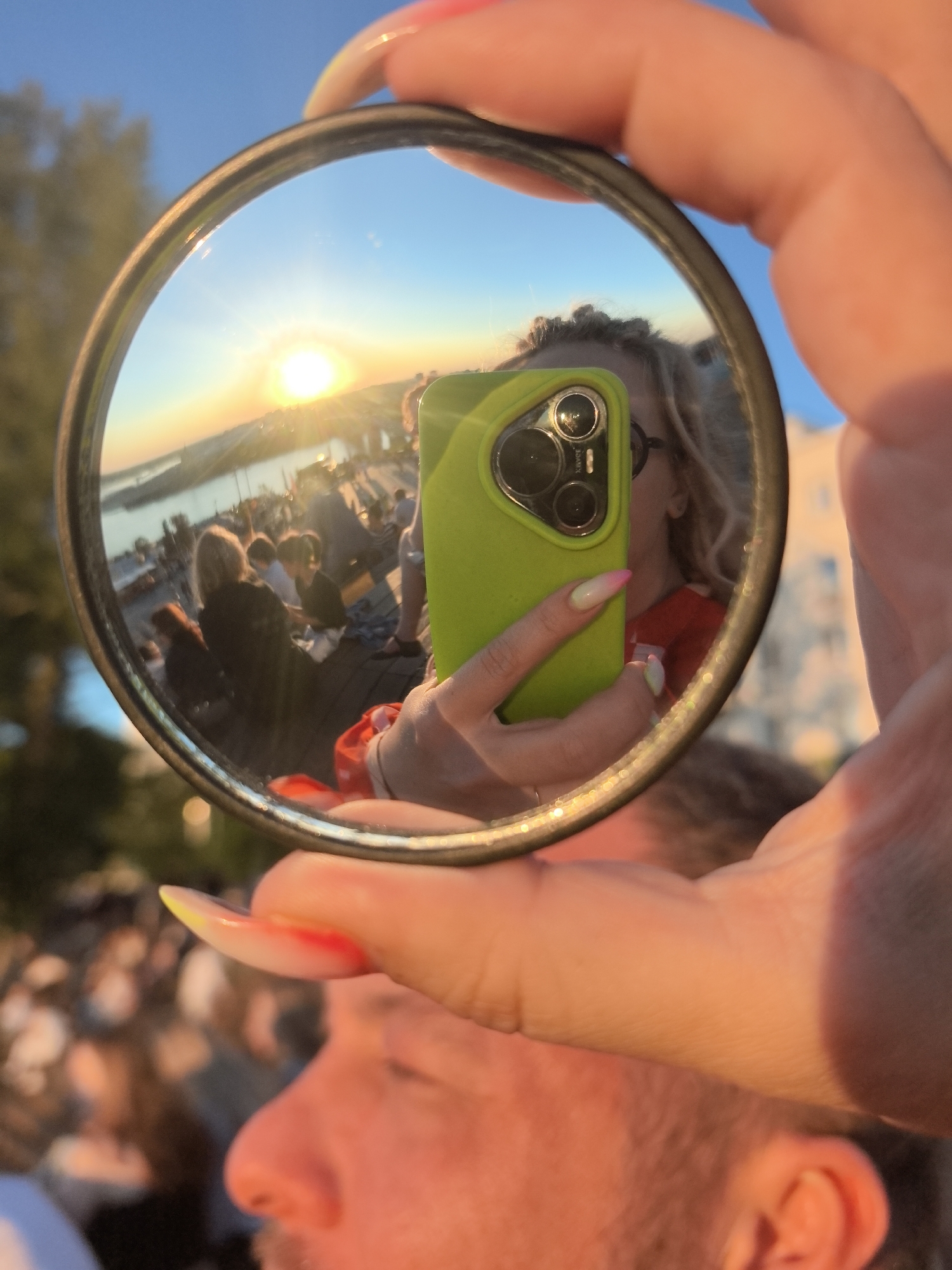 Sunset concert at Nizhny Novgorod Kremlin overlooking the Oka-Volga confluence