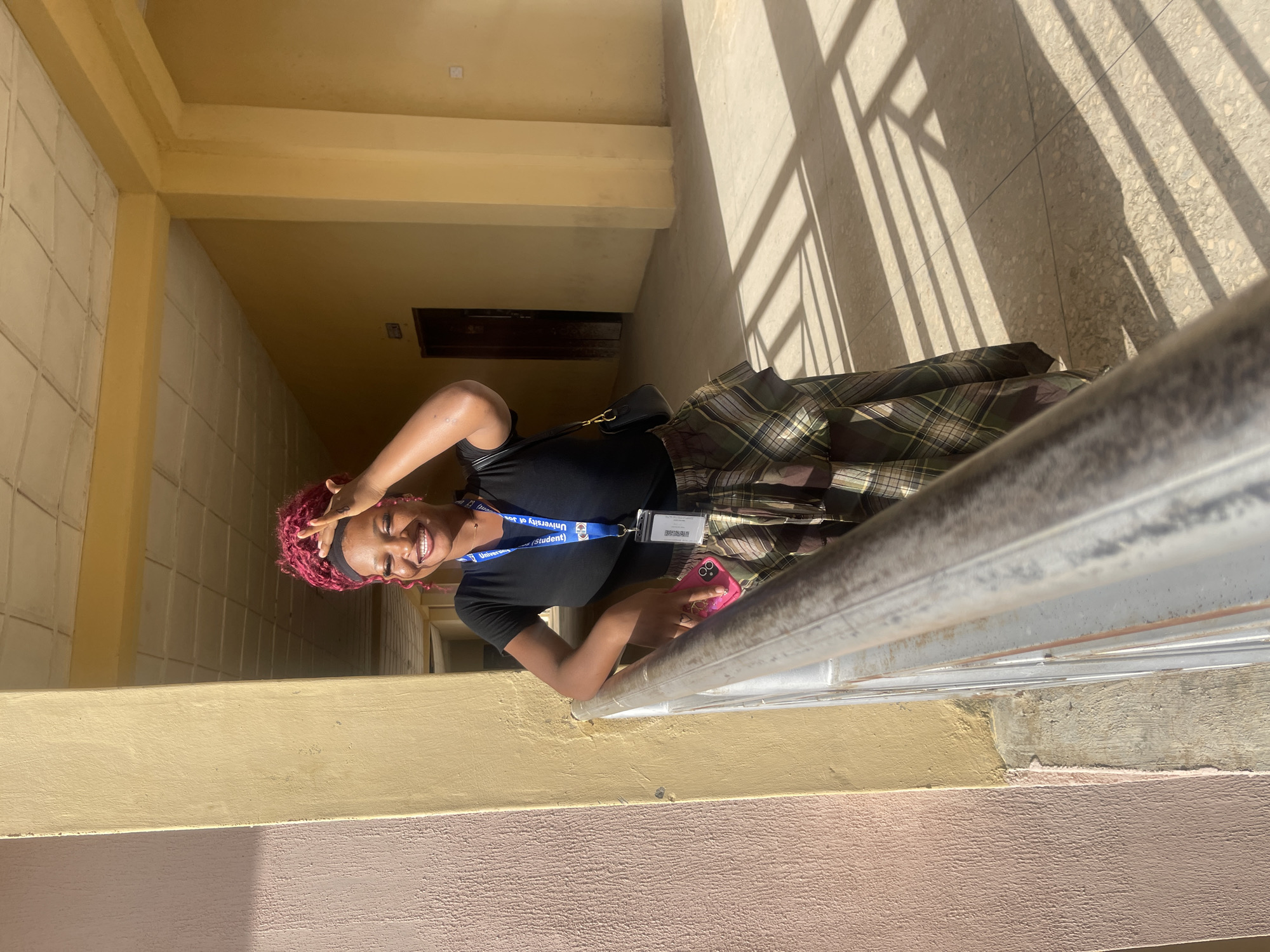 University of Jos: stats class and campus life, one morning
