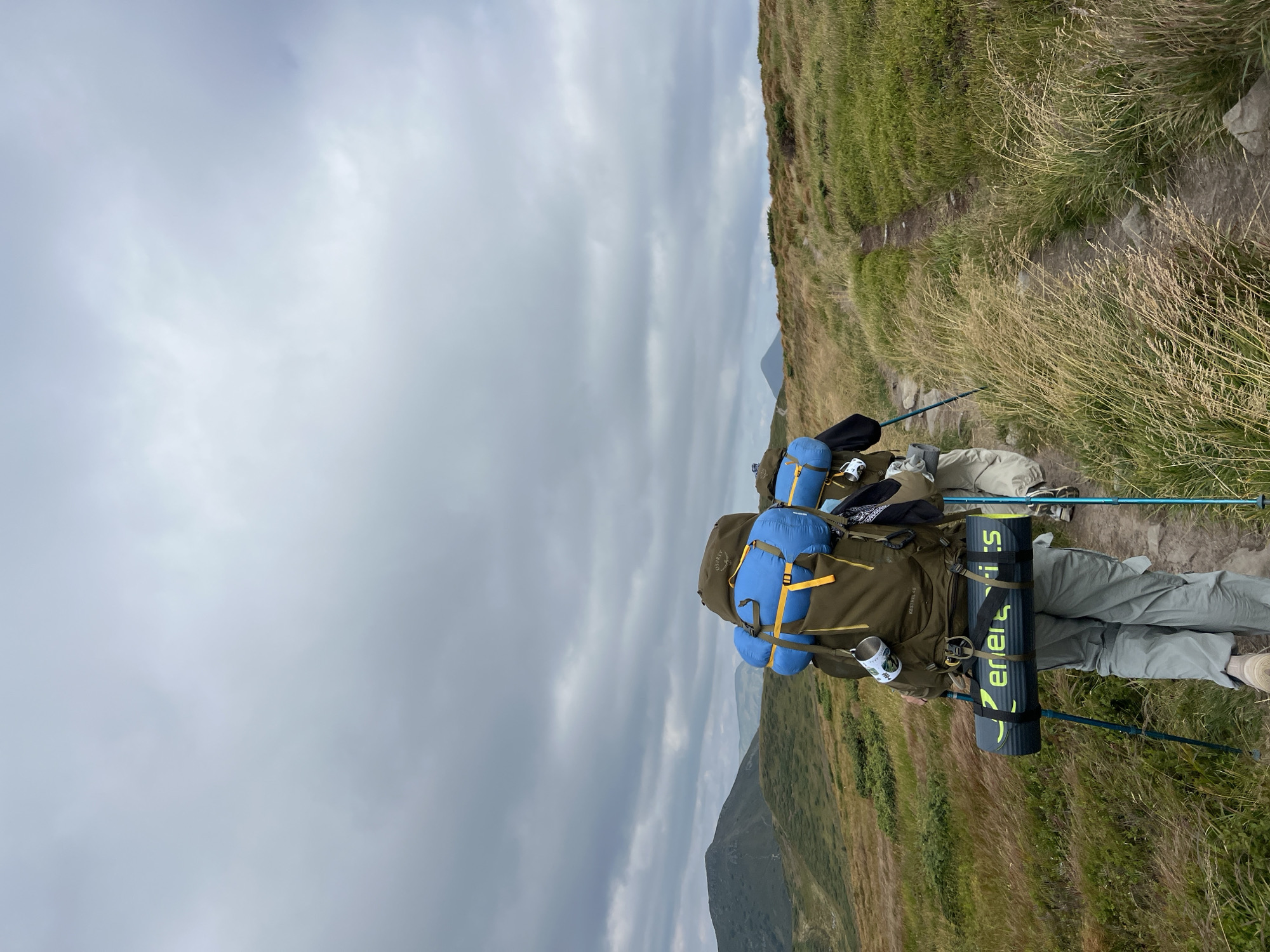 Morning hiking on the trails around Hoverla, Ukraine