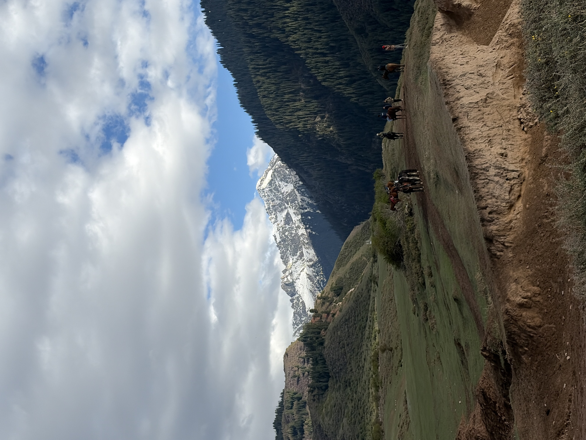 Horseback riding group enjoys outdoor adventure in Kyrgyzstan mountains