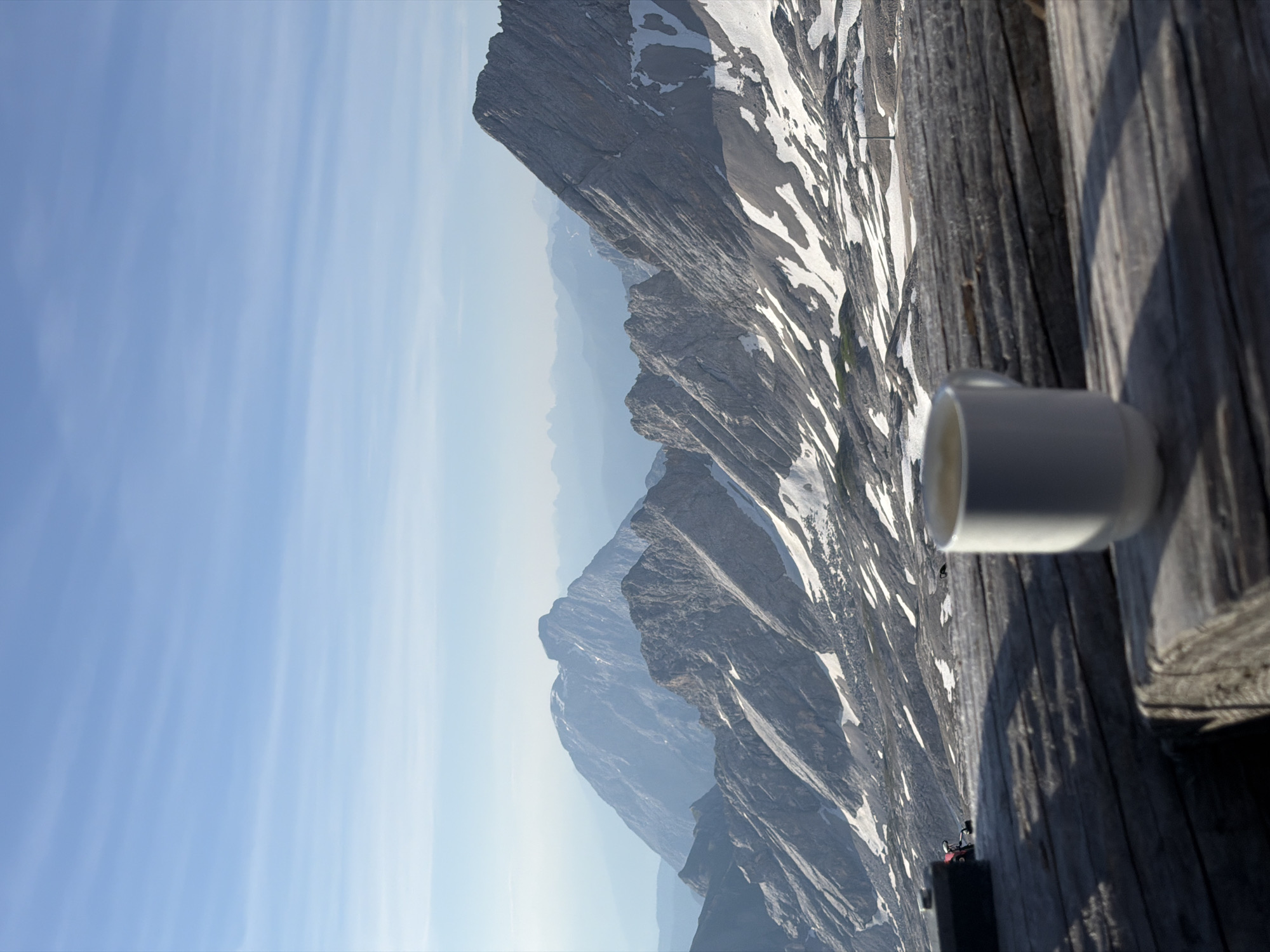 Coffee with a view from Germany's highest peak