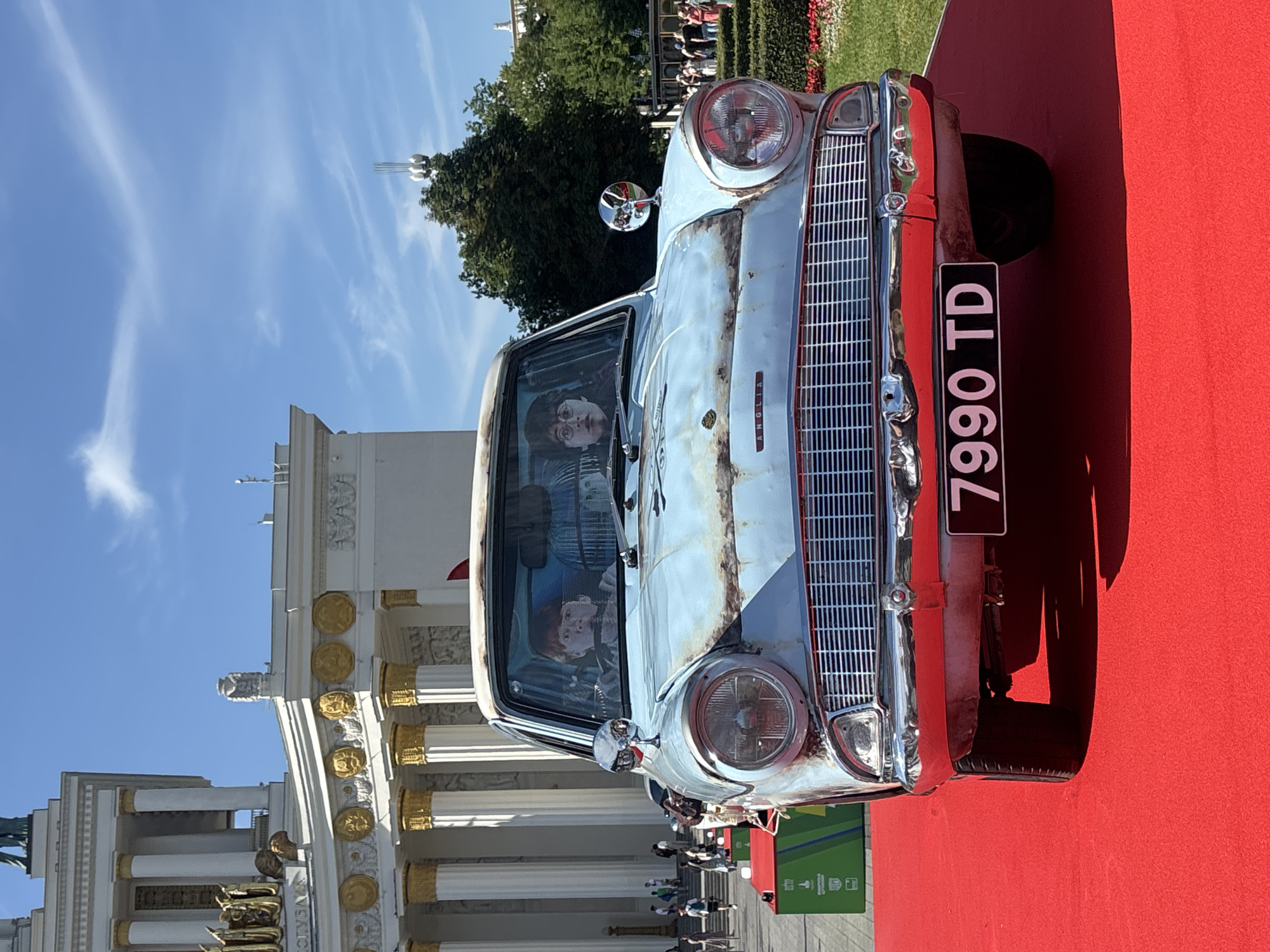 Iconic cars on display at Moscow's VDNKh exhibition grounds