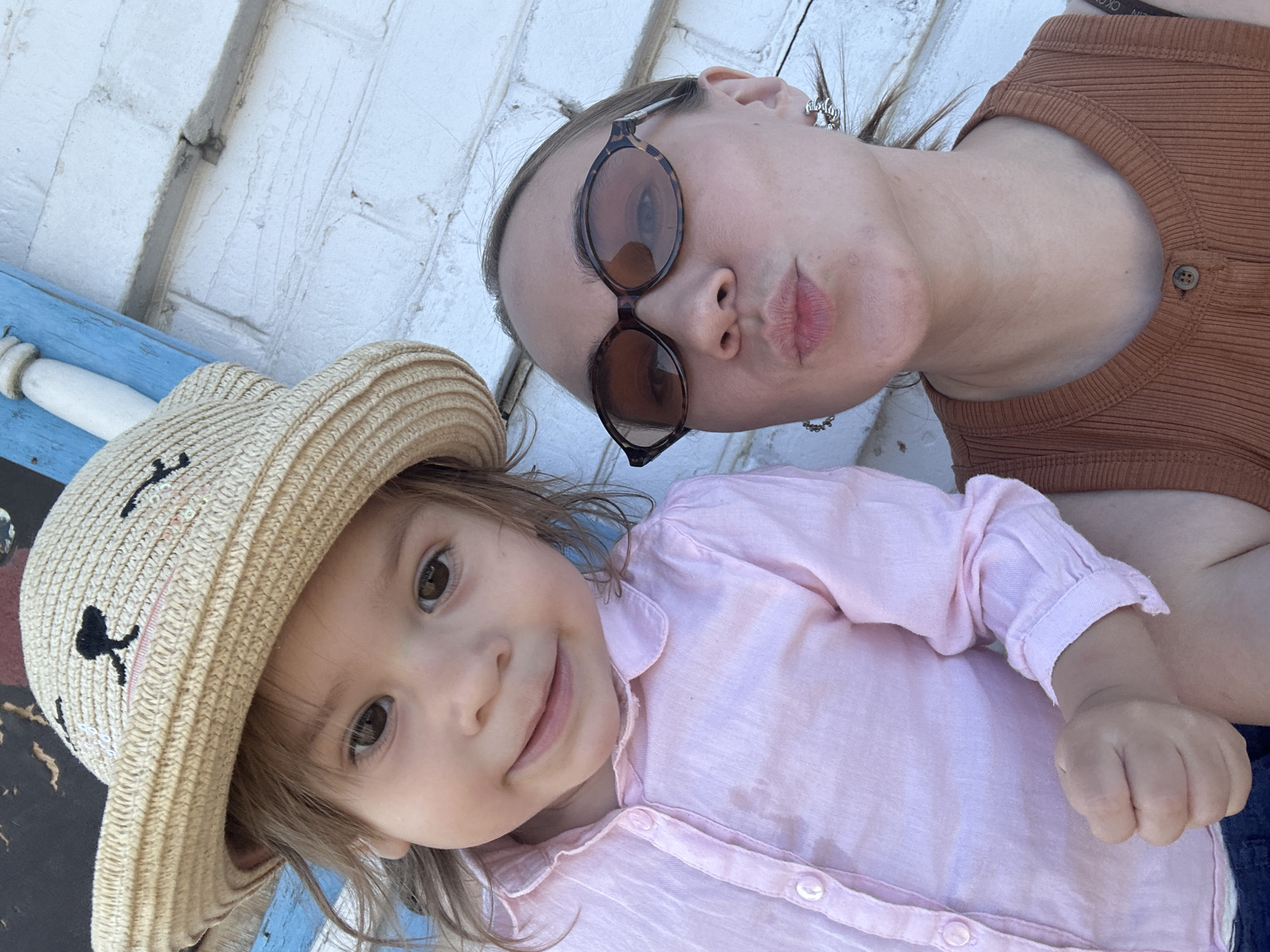 Mother and child enjoy afternoon at Chaikovsky training facility