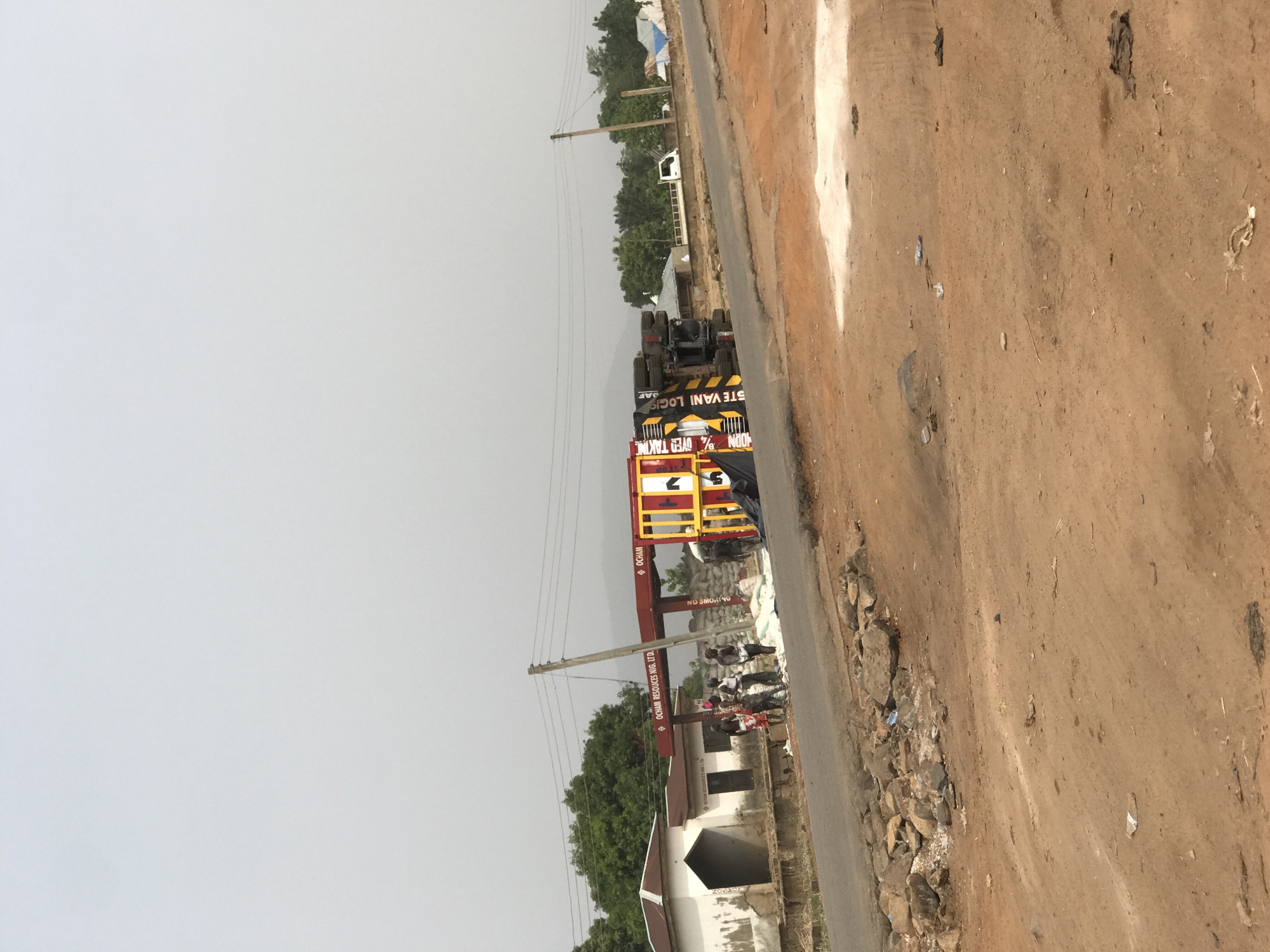 Rural road infrastructure documented in Gidan Waya, Nigeria