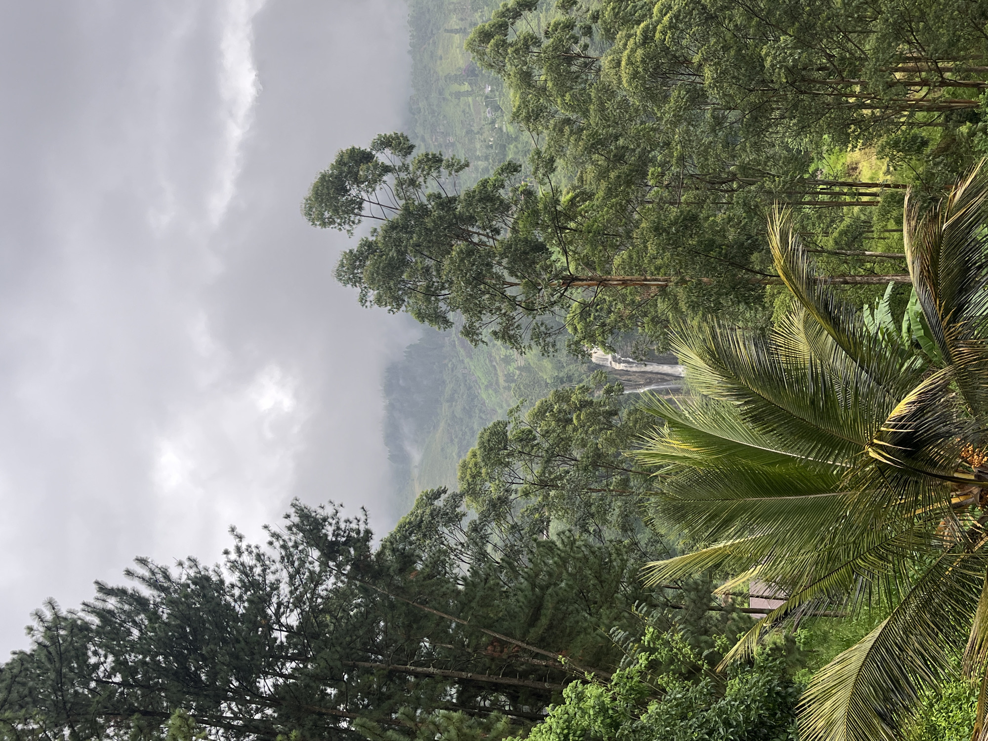 Natural landscape documented in Ramboda, Sri Lanka