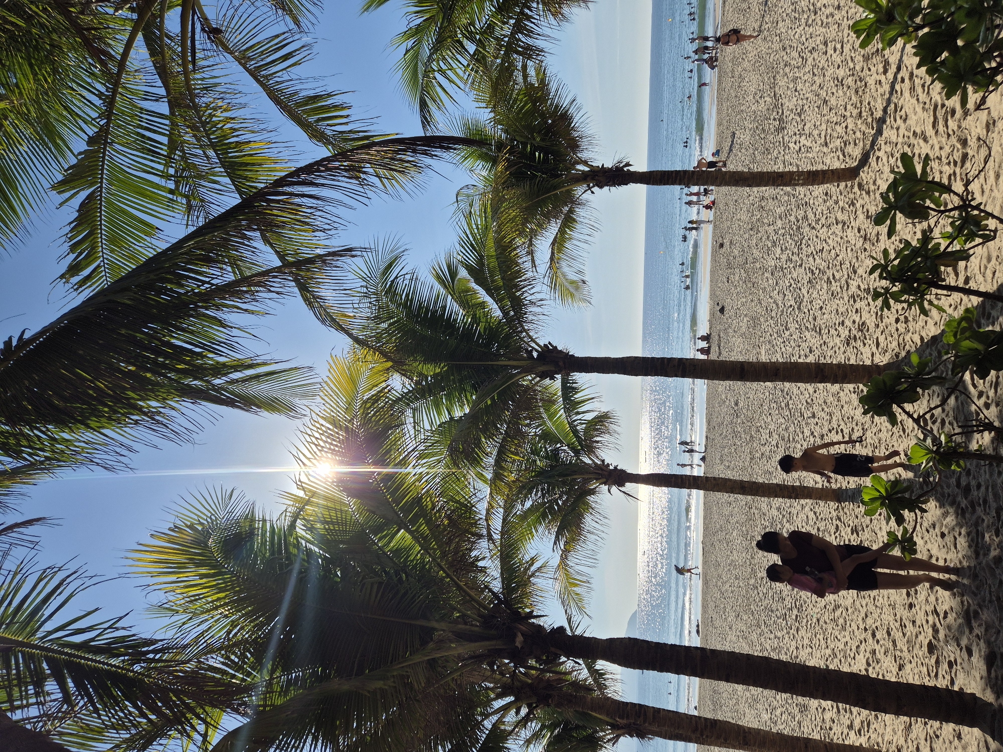 Sunny beach day captured at Da Nang's My Khe Beach