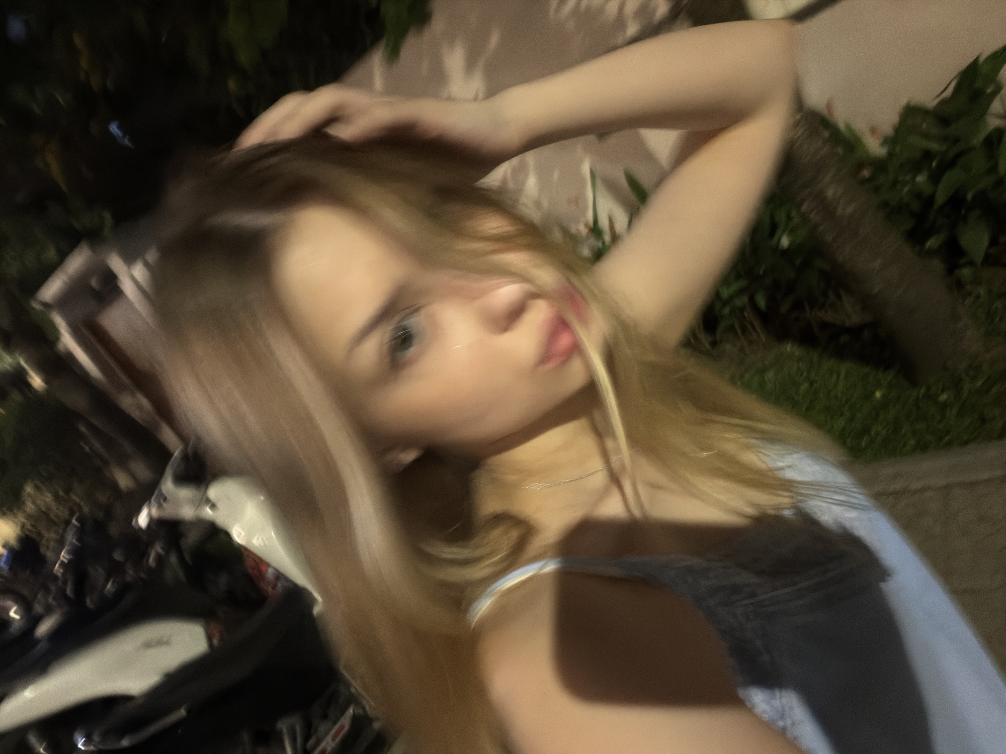 Night selfie taken near illuminated coffee cart in Đà Nẵng