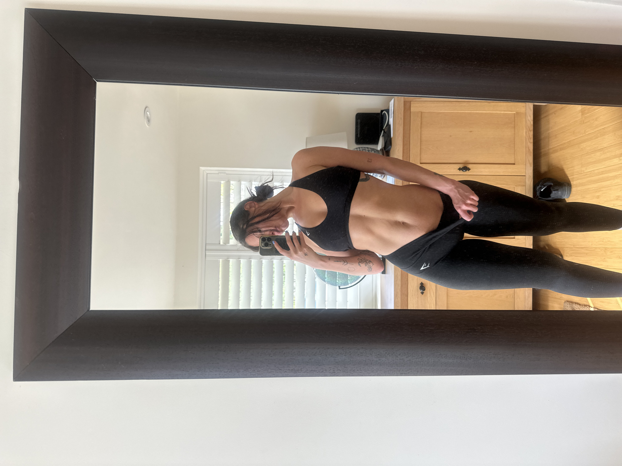 Woman's afternoon: indoor selfie, outdoor relaxation in Kent