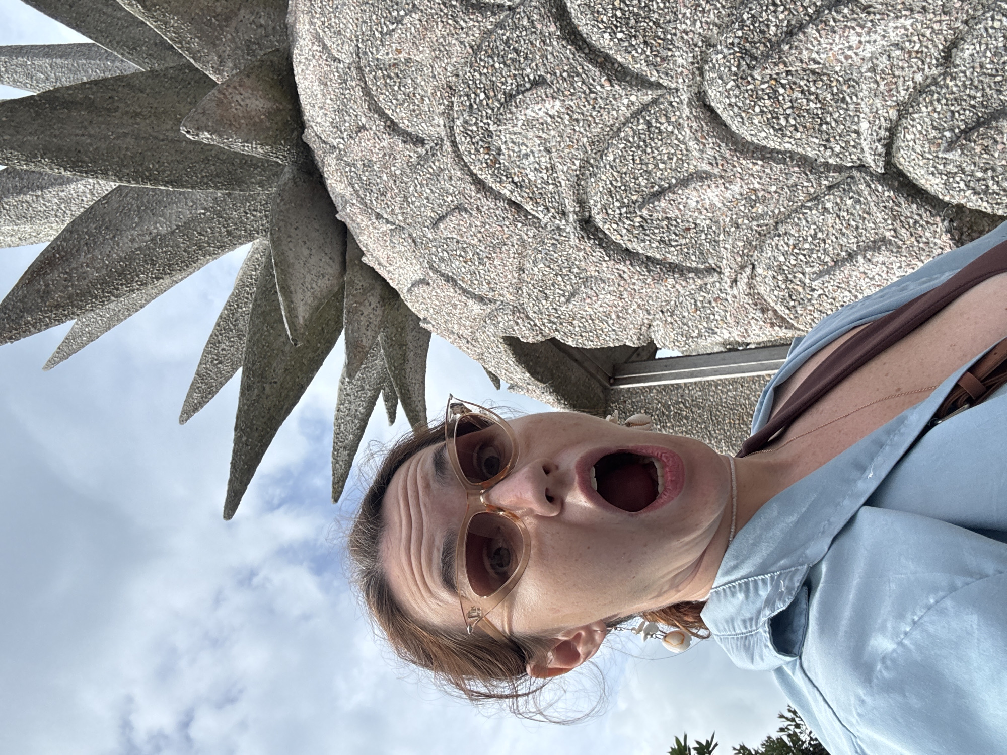 Exploring Ko Samui's fruit sculpture garden on a June morning