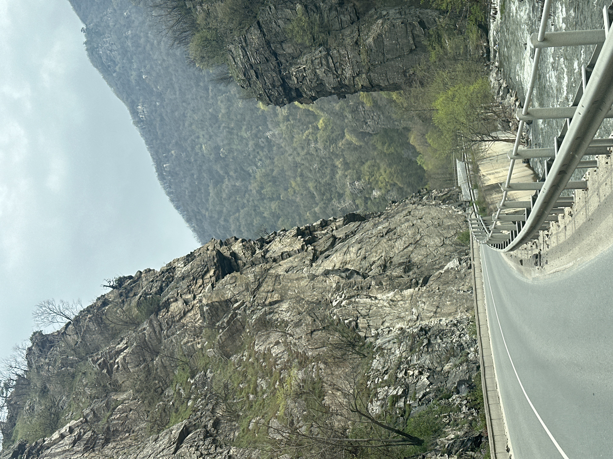 Mountain road documented near Varvara, Bulgaria