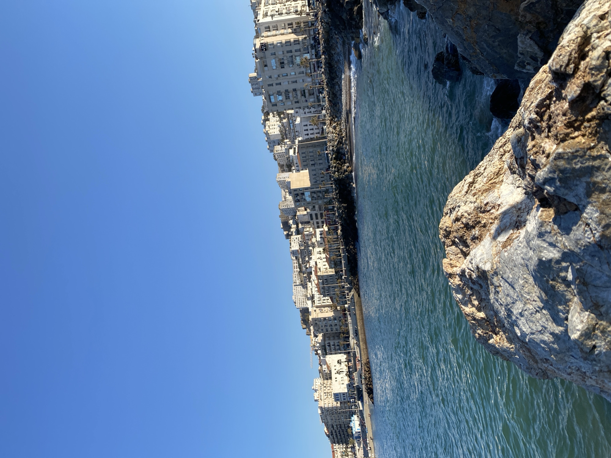 Coastal views captured along Algeria's Mediterranean shoreline