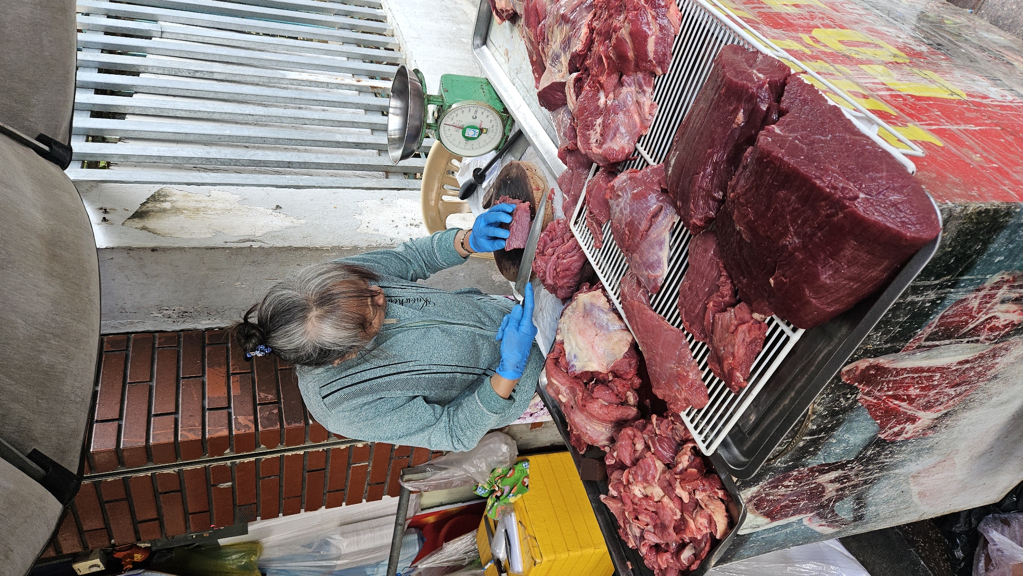 Late night food preparation observed at Nam Nha Trang establishment