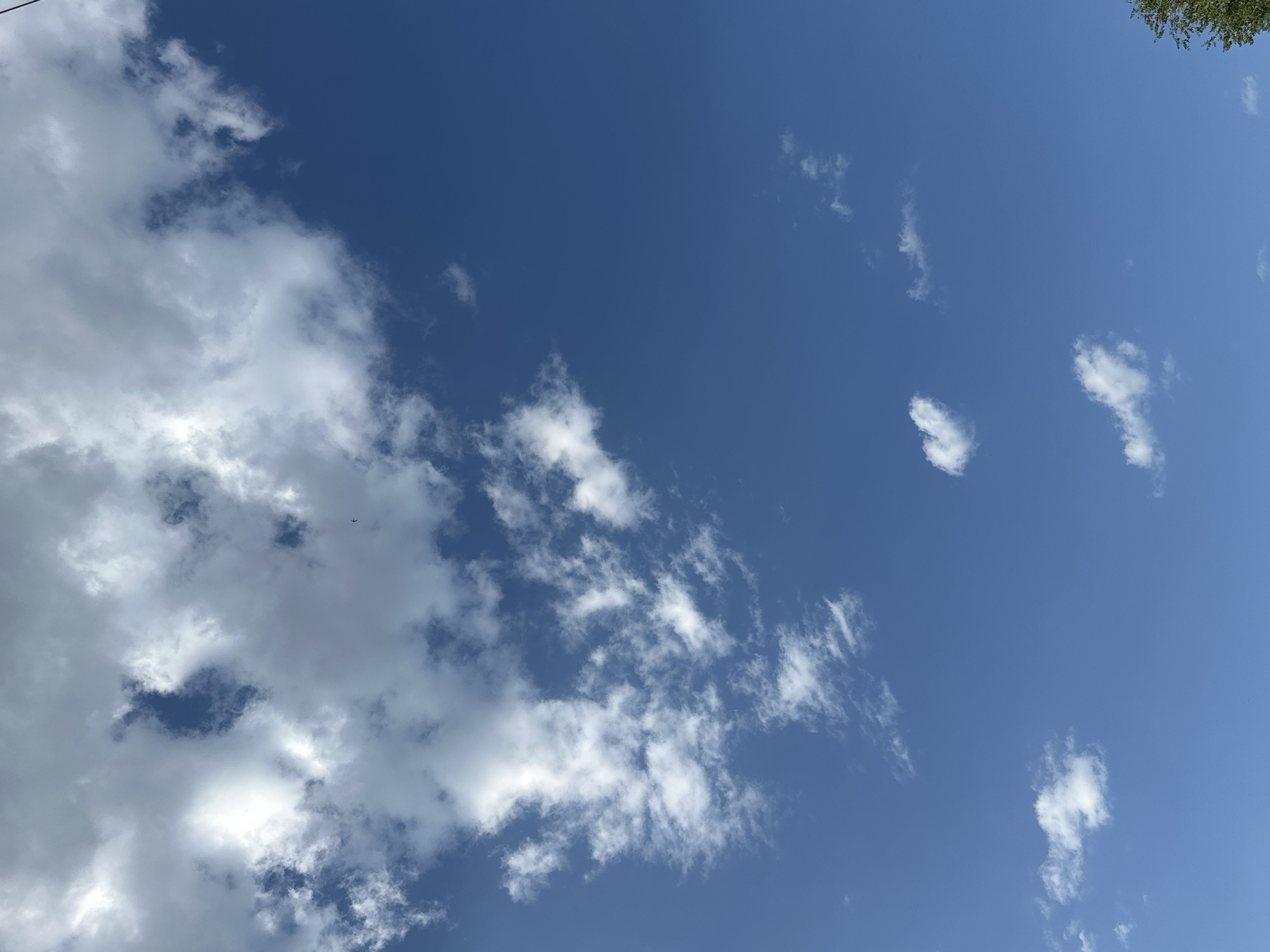 Sky watching session tracks clouds shifting toward storm conditions