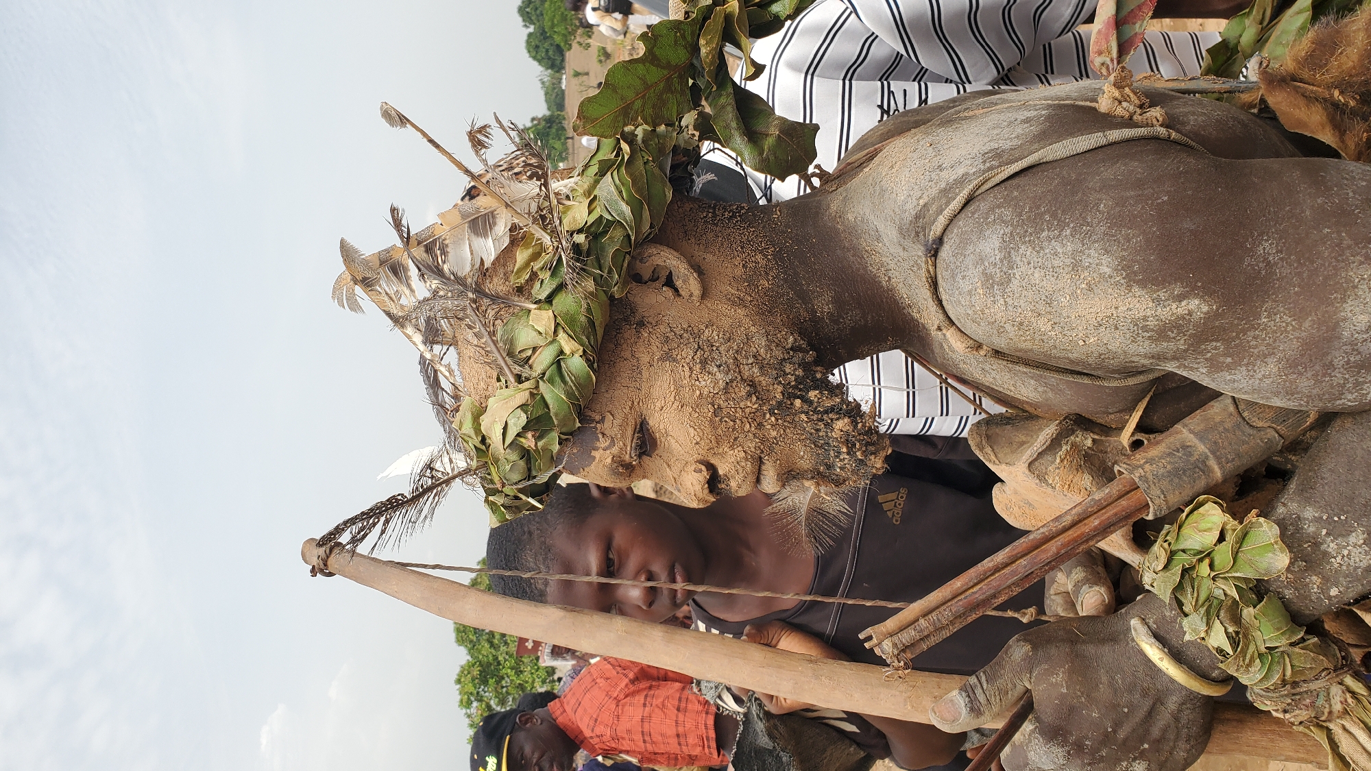 Traditional masquerade ceremony unfolds in Akwanga, Nigeria
