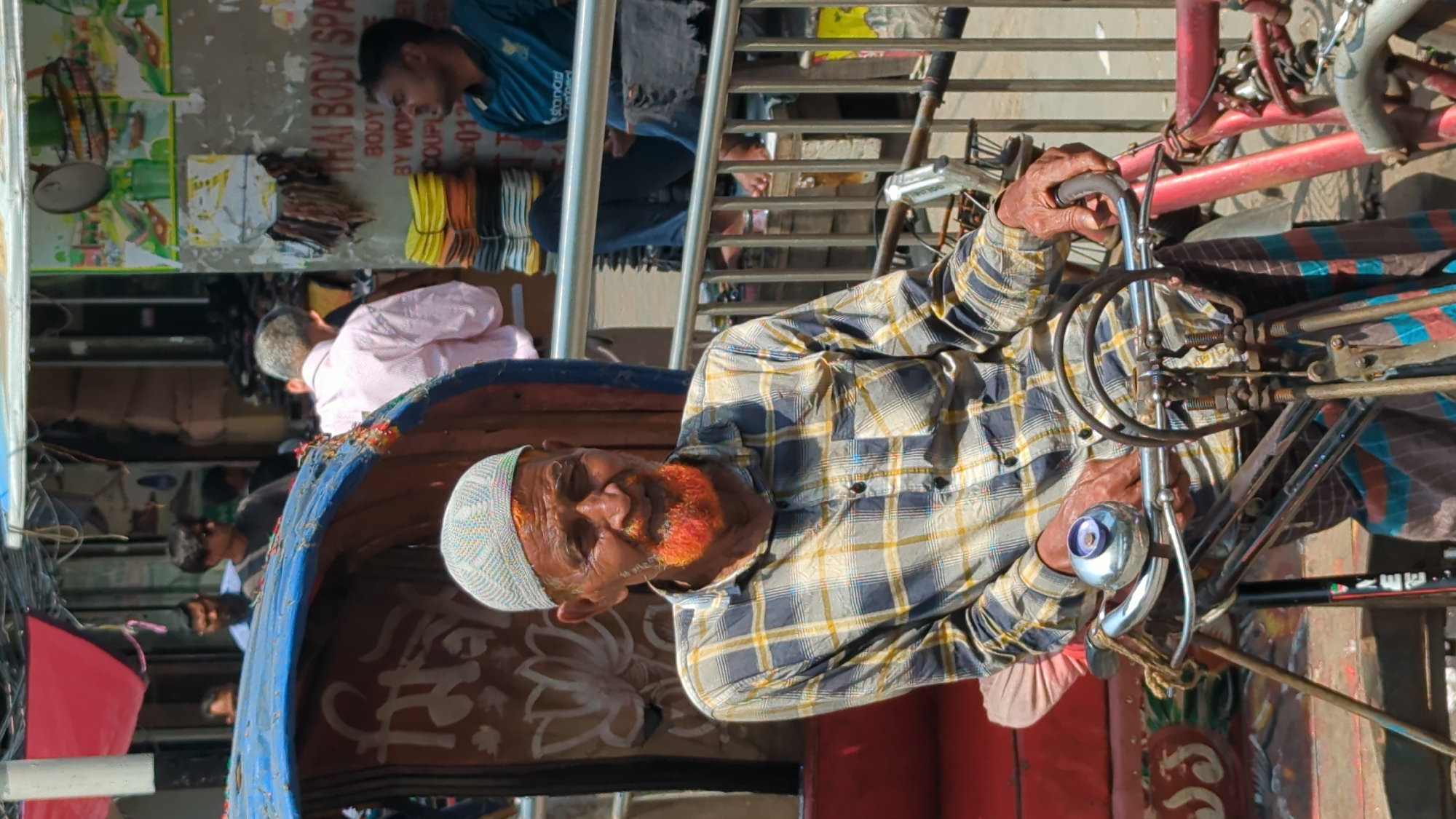 Morning street life documented in Dhaka, Bangladesh