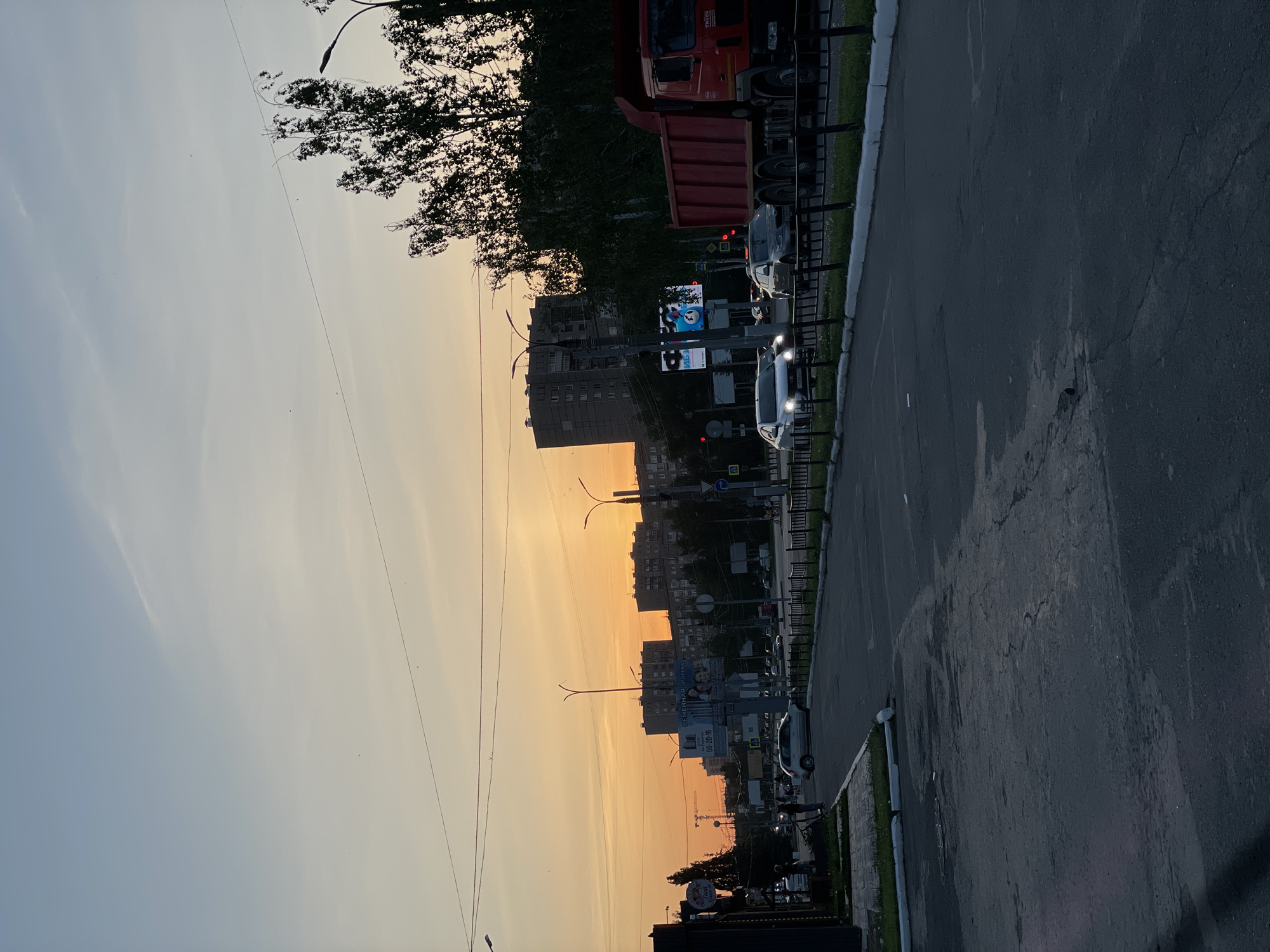Spring evening captured in Izhevsk: dandelions and sunset moments
