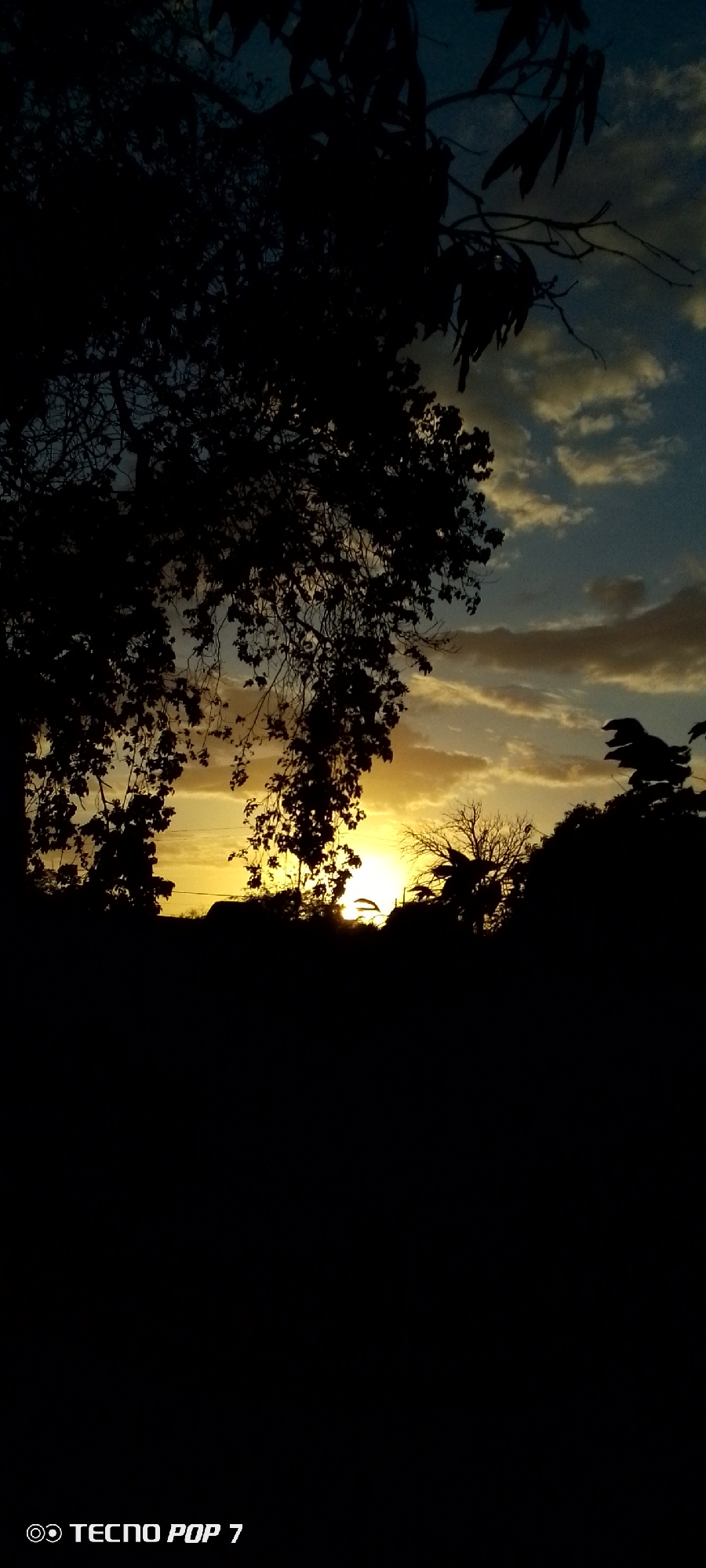 Sunset documented through 28 photographs in Altagracia, Venezuela