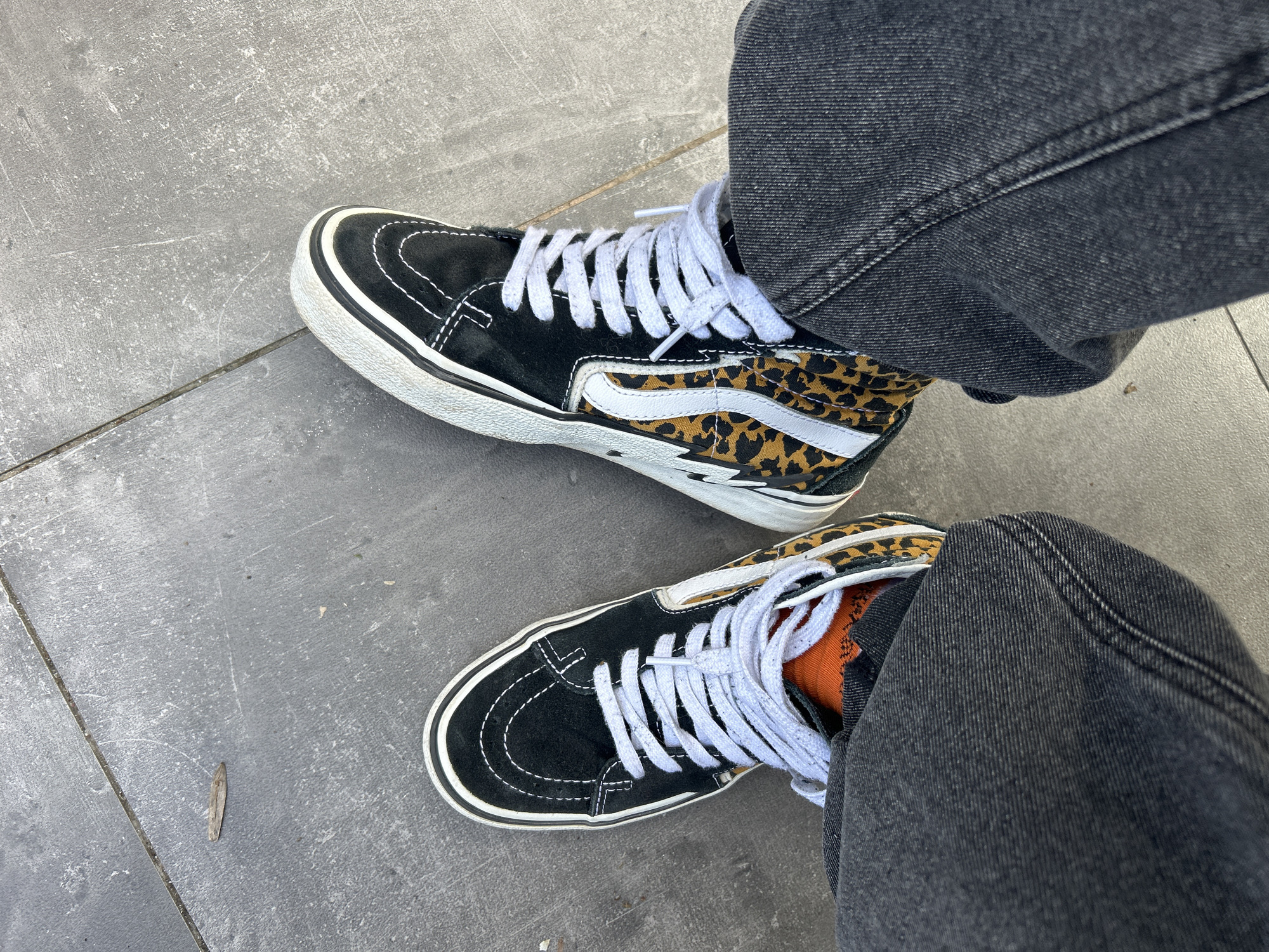 Morning moments captured in Sofia: sneakers and coffee