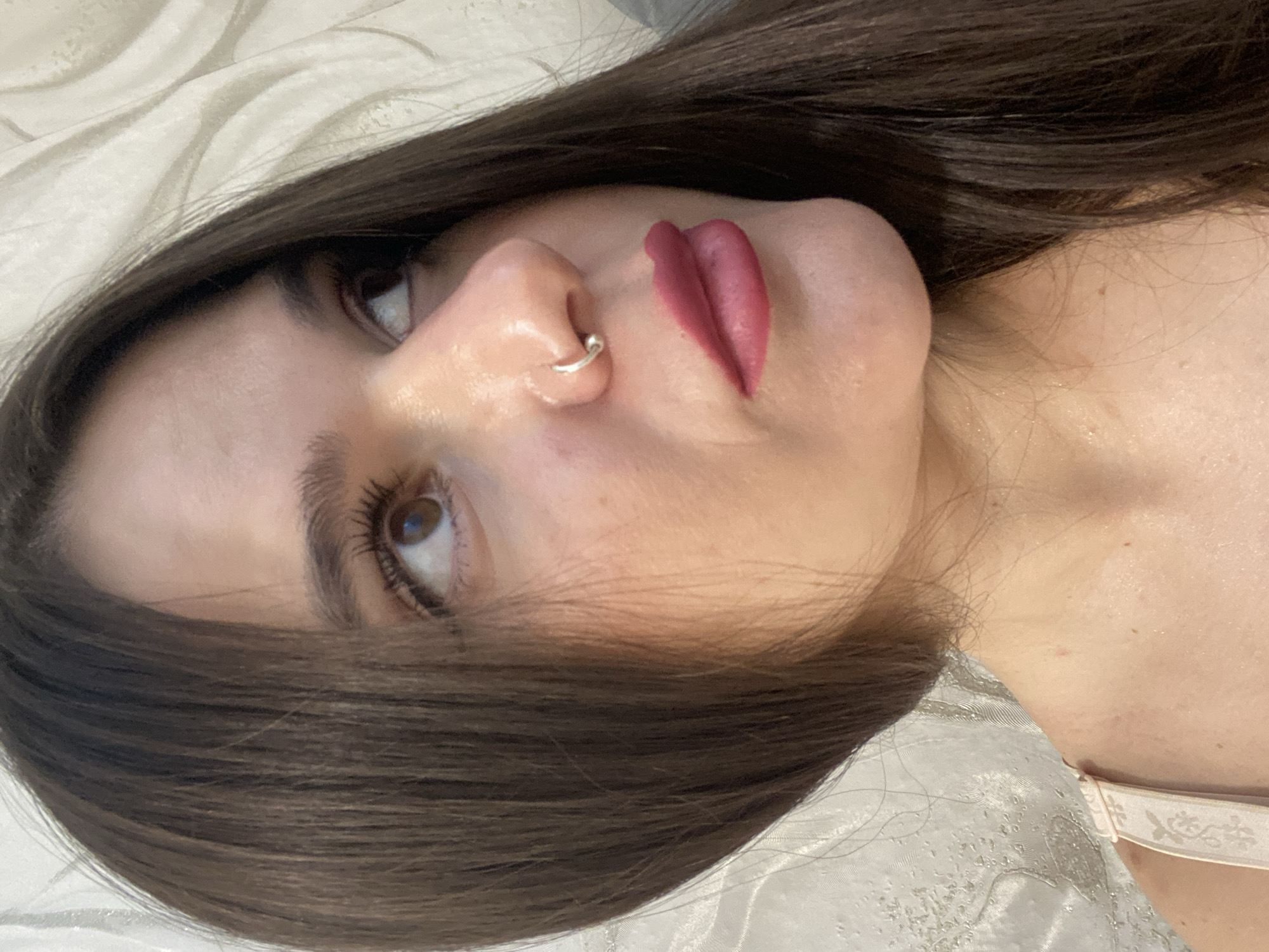 Close-up selfie series in Romny, Ukraine