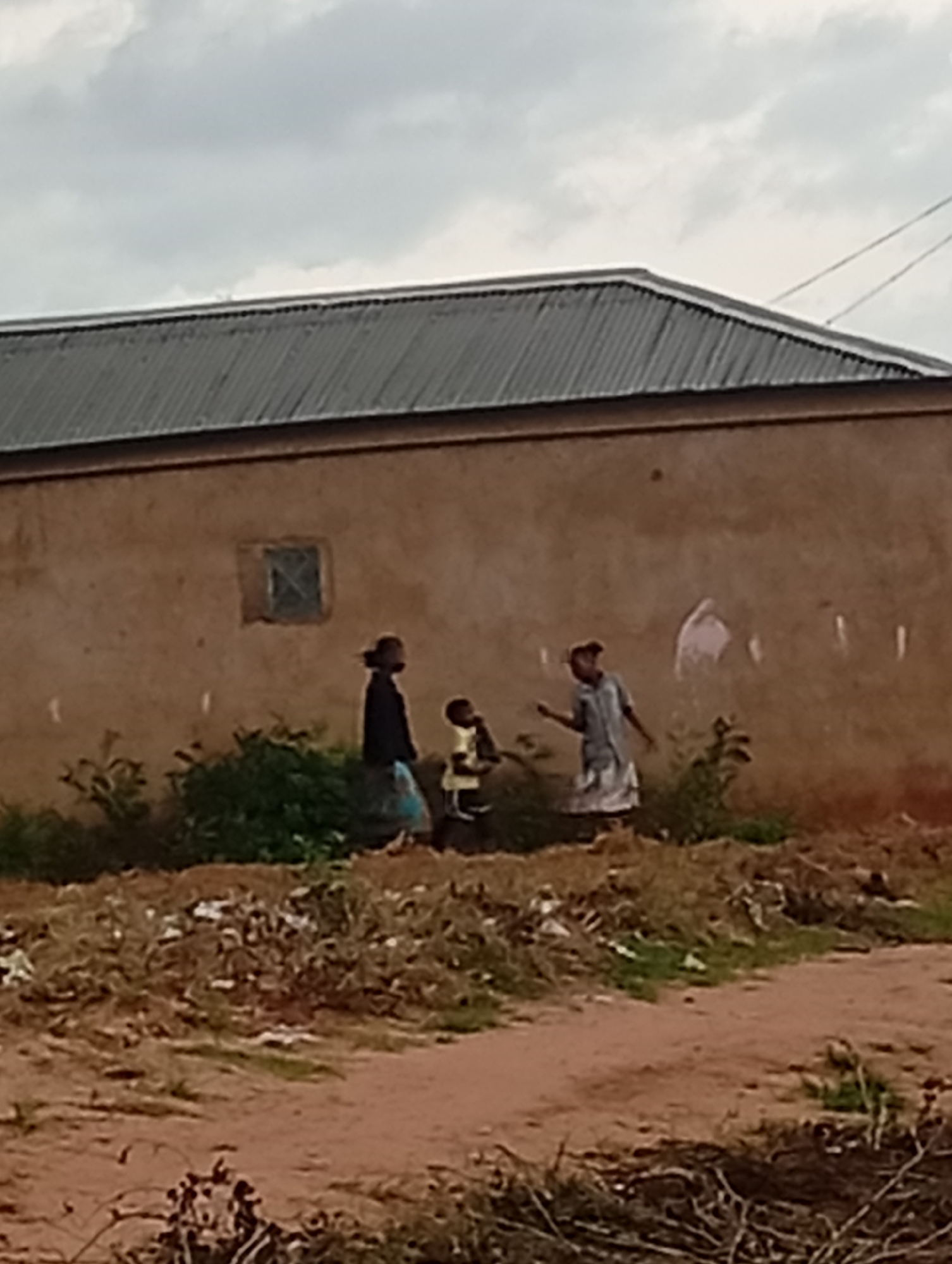 Everyday life and construction in rural Tumfure, Nigeria