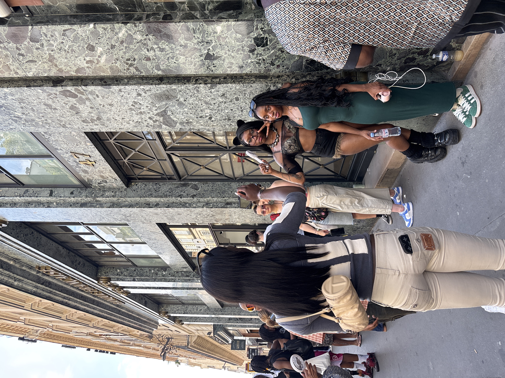 Wandering Paris's covered passages and streets on a June afternoon