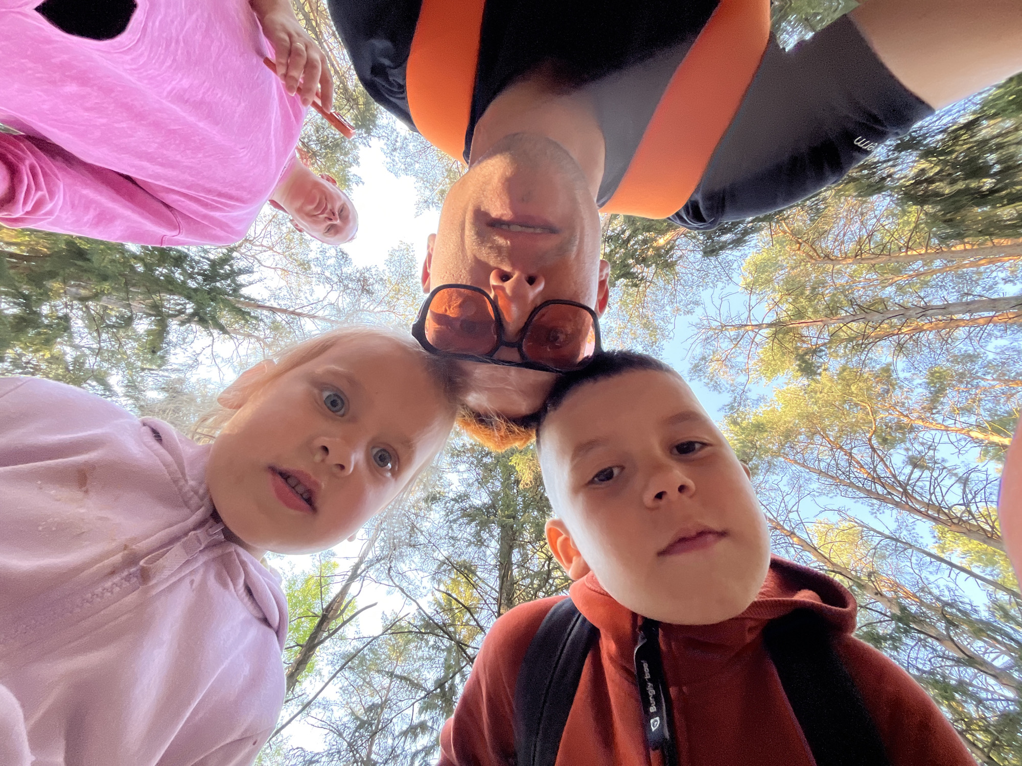 Family enjoys afternoon outing in Chaikovsky parks and forests
