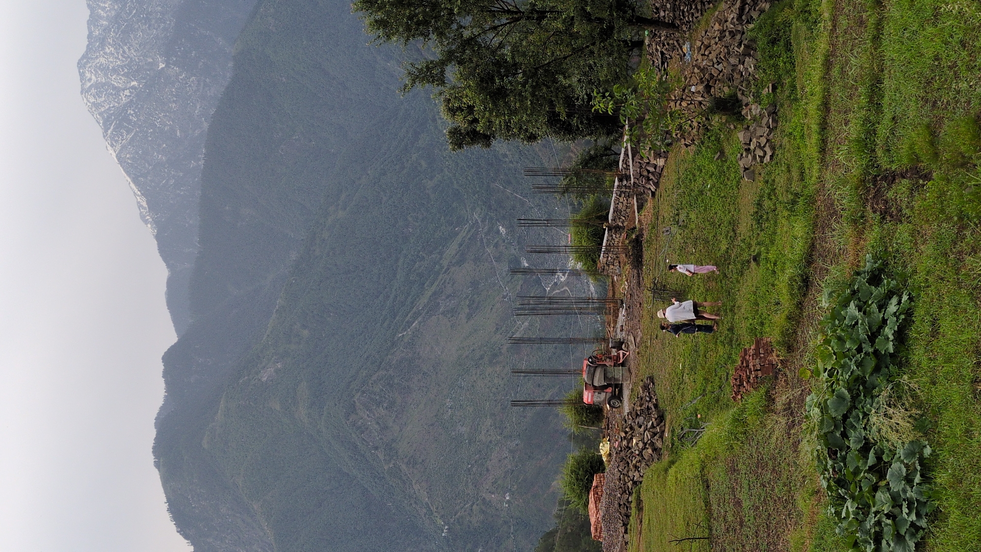 Rural mountain village life documented in Naddi, India