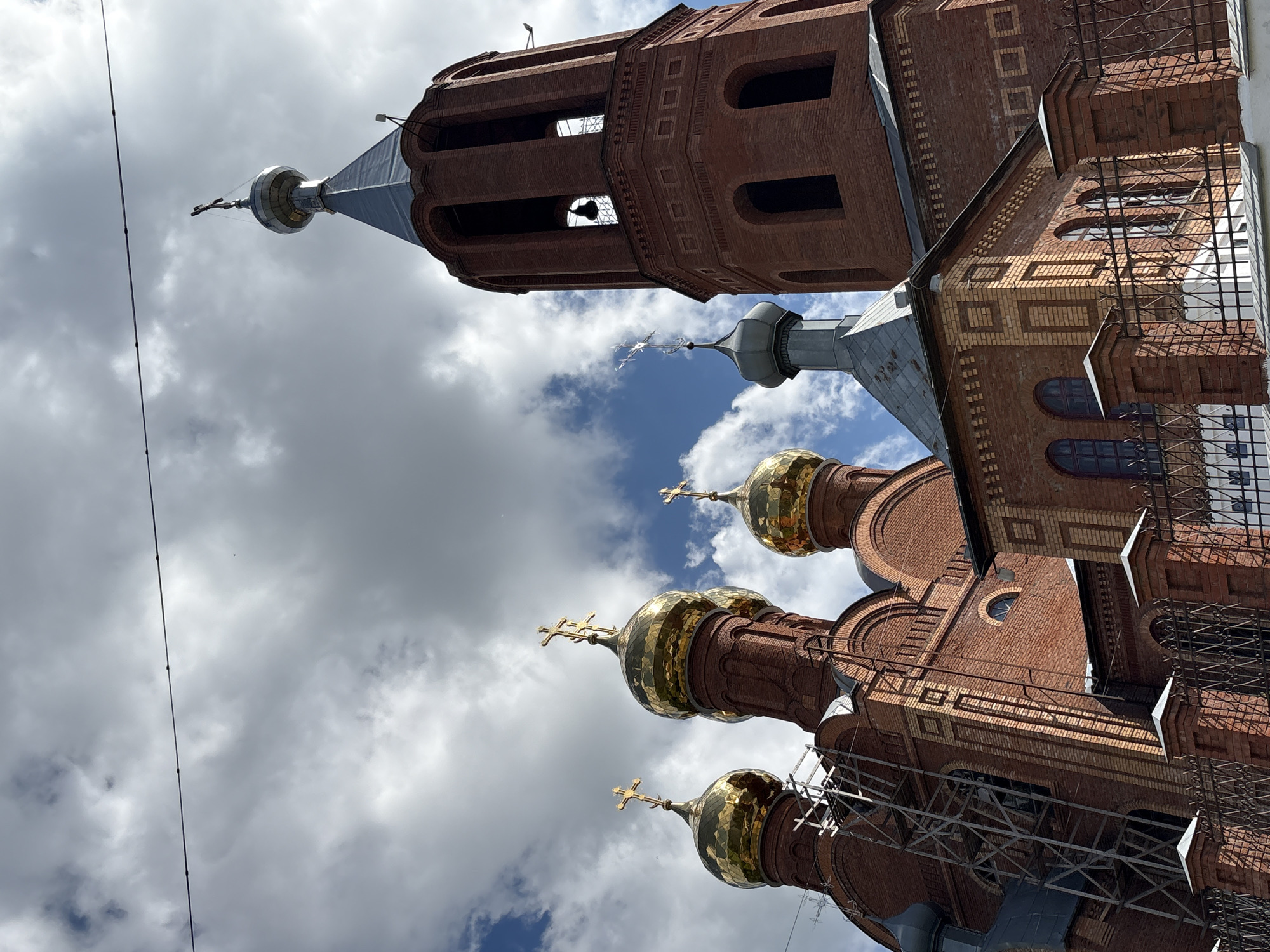 Kirovo-Chepetsk landmarks, riverfront, and streets on a summer morning